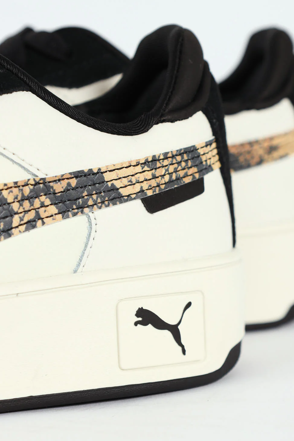 Carina Street Snake Chic Sneaker - White/Black - Image 7