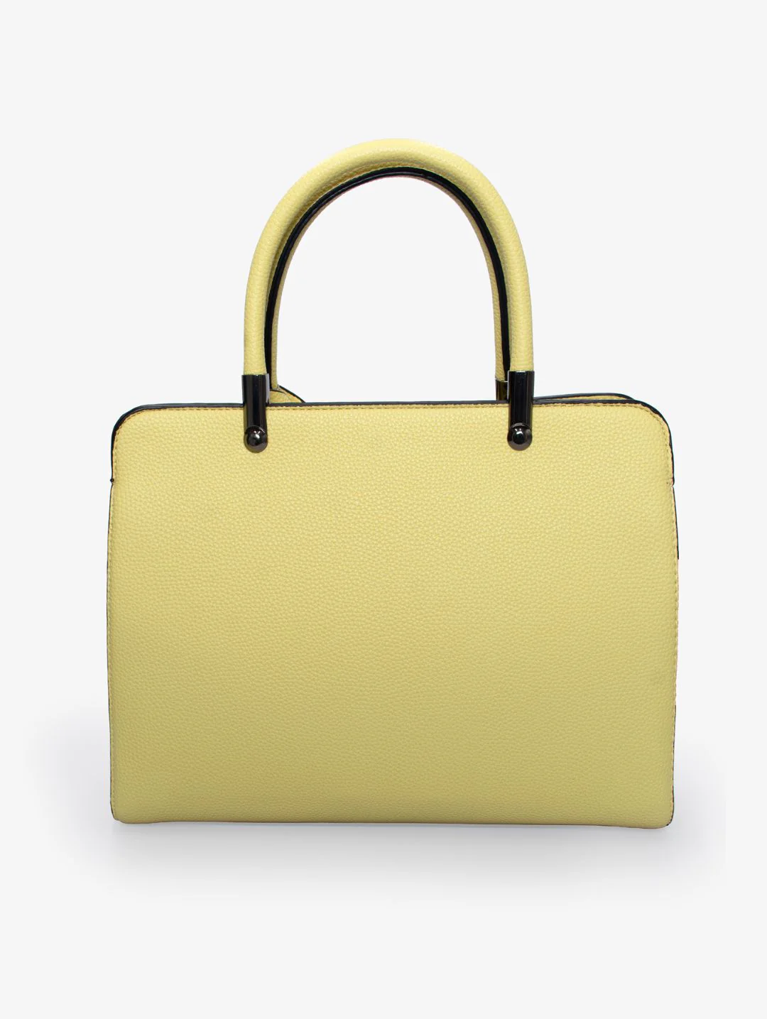 Carolyn Front Zip Tote Bag - Butter Yellow - Image 4