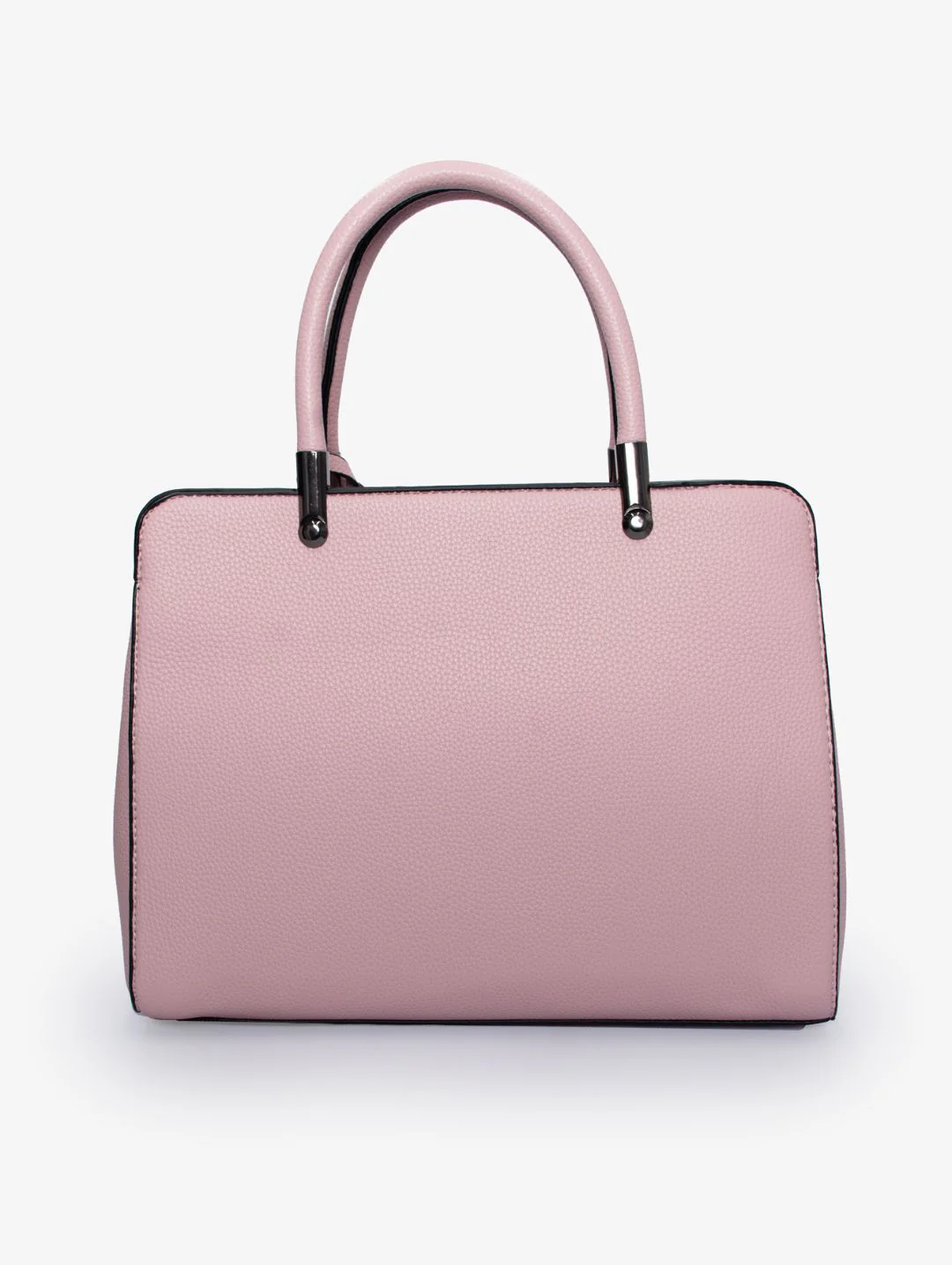 Carolyn Front Zip Tote Bag - Light Pink - Image 4