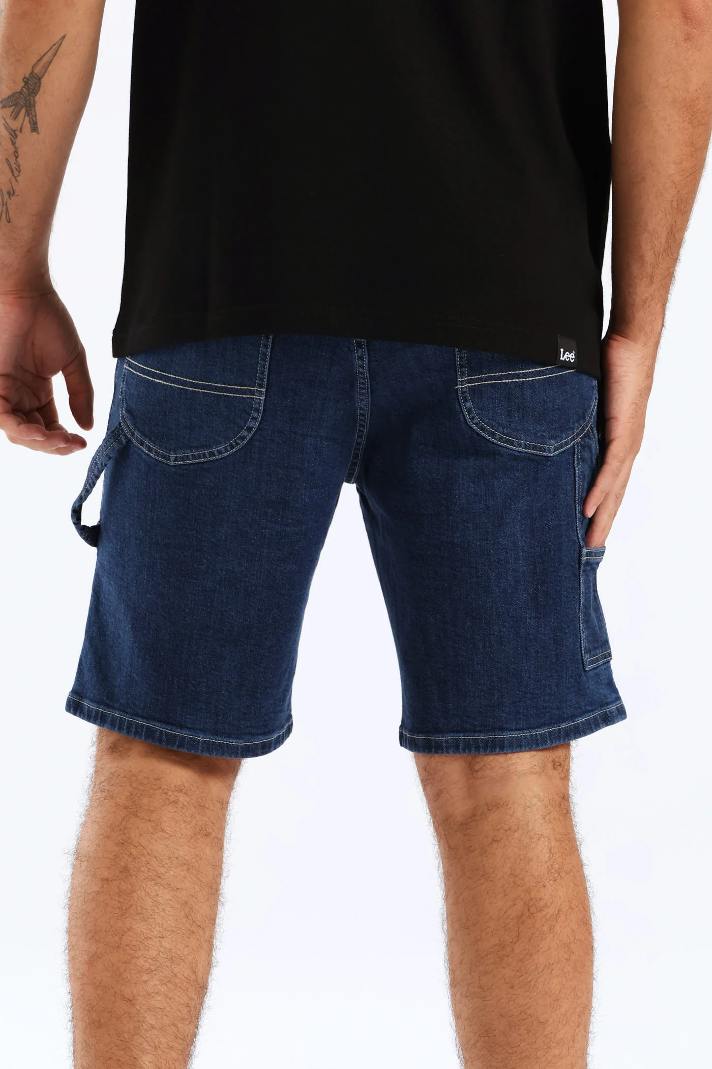 Carpenter Denim Short - Stonewash - Image 3