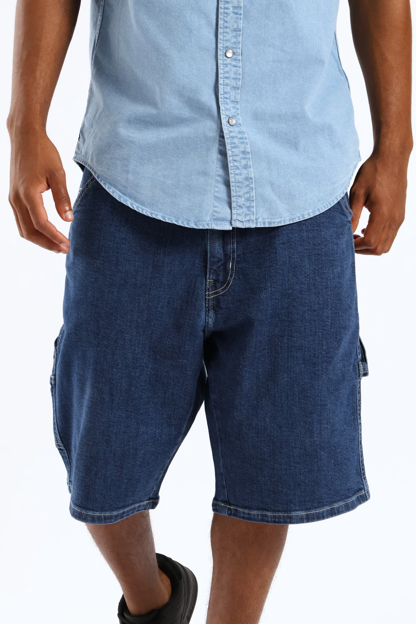 Carpenter Denim Short - Stonewash - Image 9