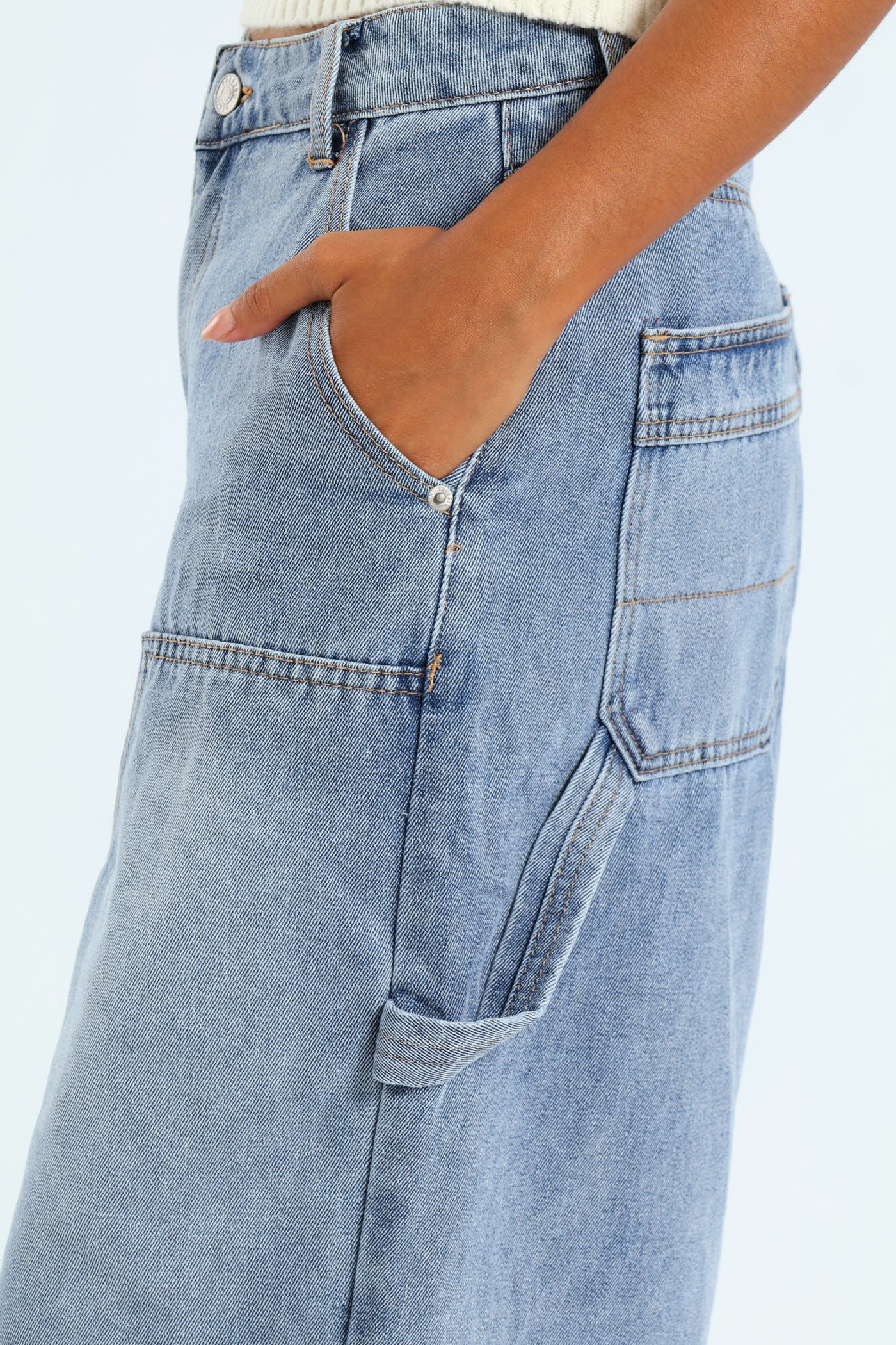 Carpenter Jort - Mid Blue - Image 2
