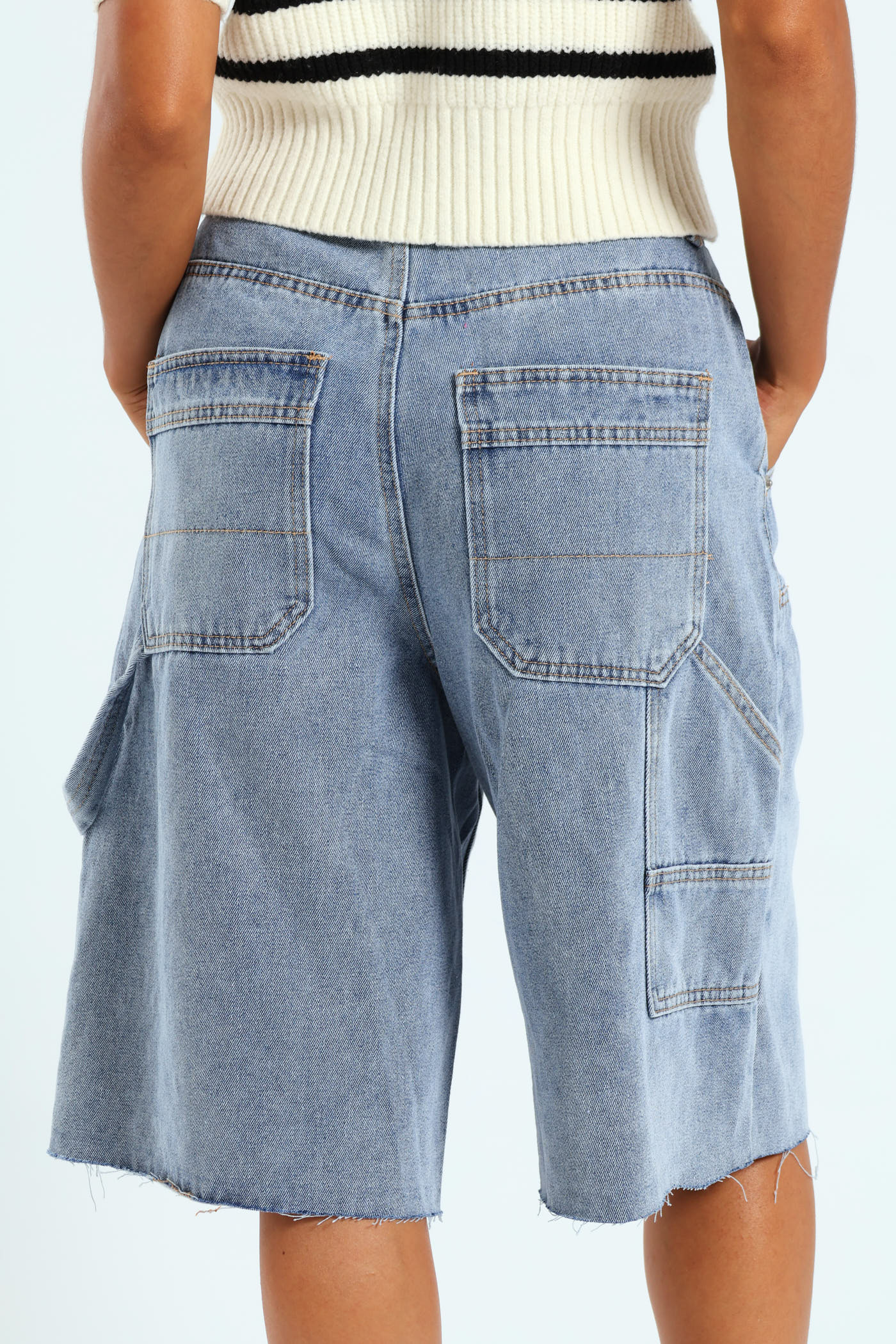 Carpenter Jort - Mid Blue - Image 5