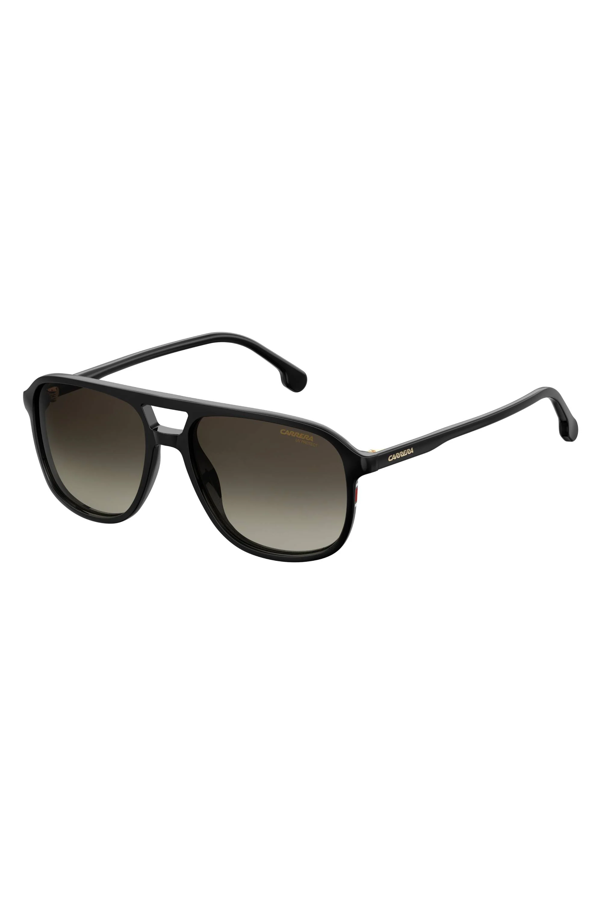 173/N/S Gradient Lens Aviator Sunglasses - Black - Image 2