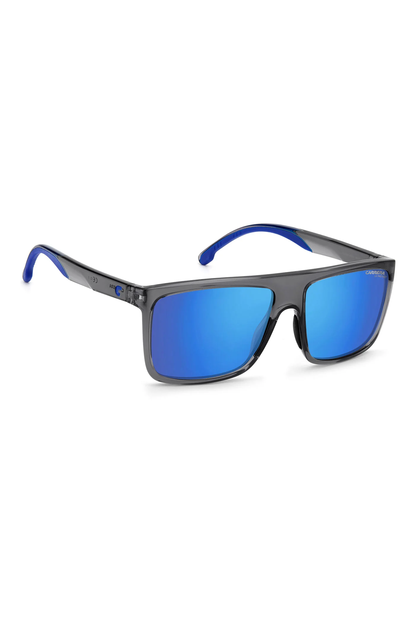 Blue Lens Sunglasses - Grey - Image 4