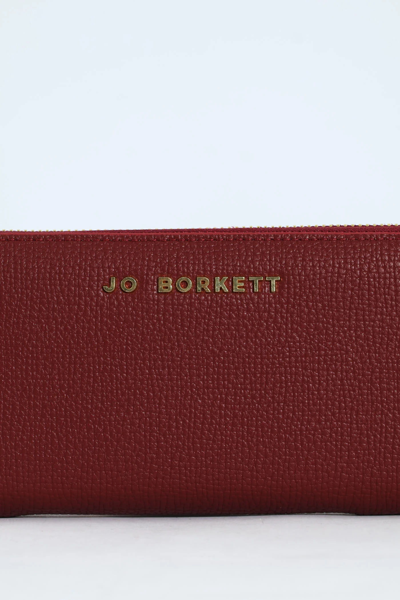 Carrie Pebble Raised Logo Ziparound Purse - Burgundy - Image 2