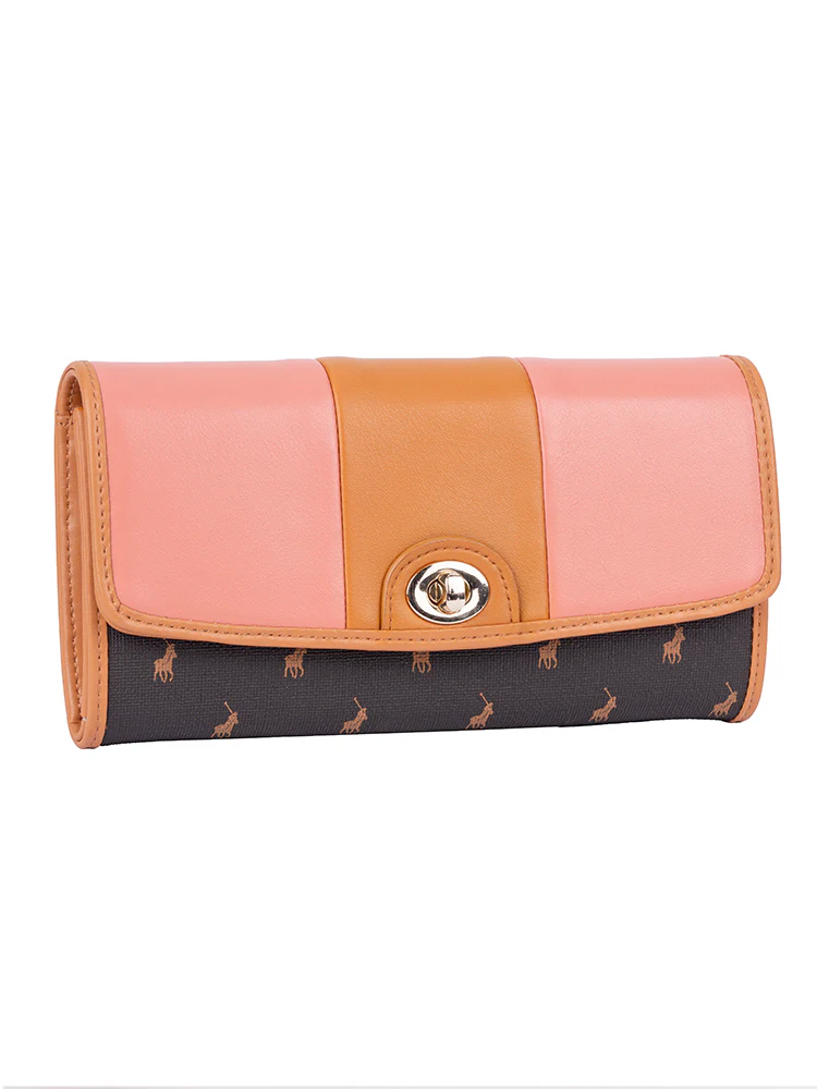 Casablanca Clutch Purse - Coral - Image 5