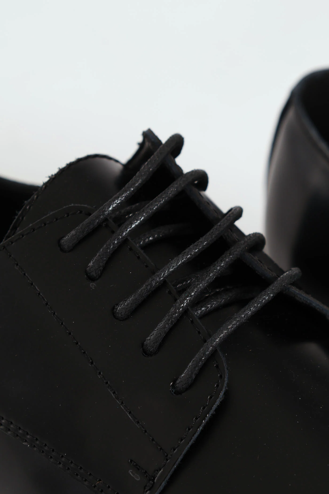 Casual Chunky Lace Up - Black - Image 5