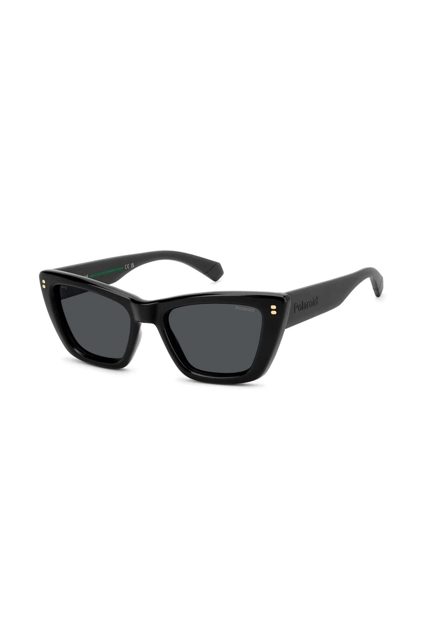 Cat Eye Black Frame Grey Lens - None - Image 2