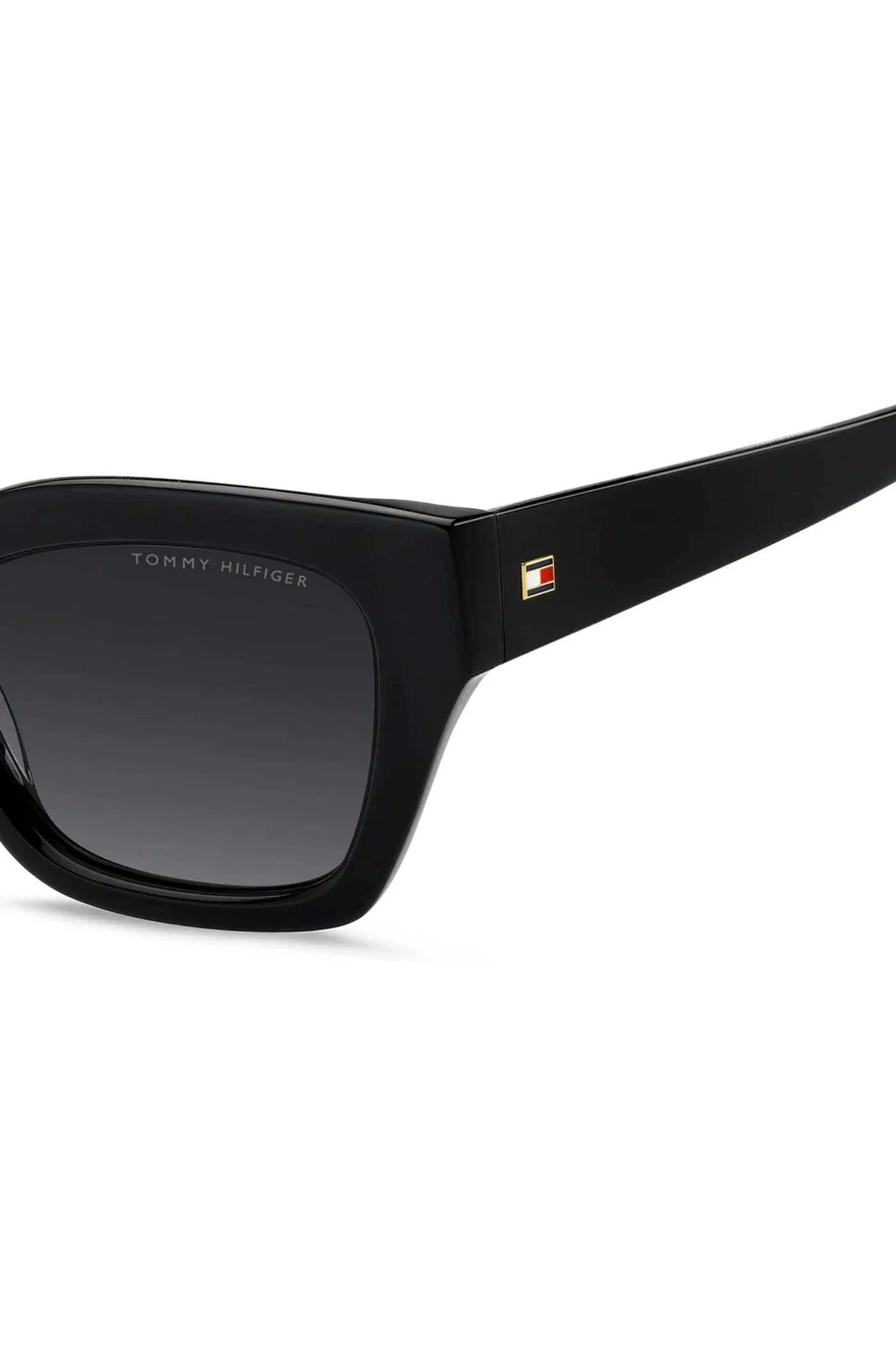 Cat Eye Black Frame - Grey Lens - Image 3