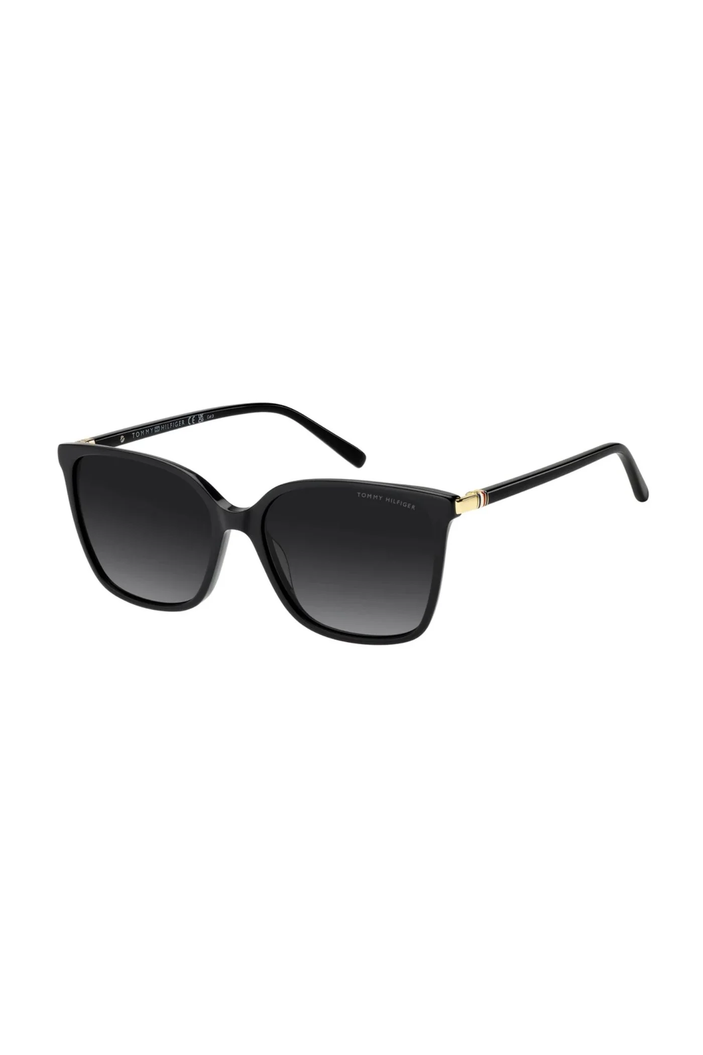 Cat Eye Black Frame - Grey Lens - Image 2