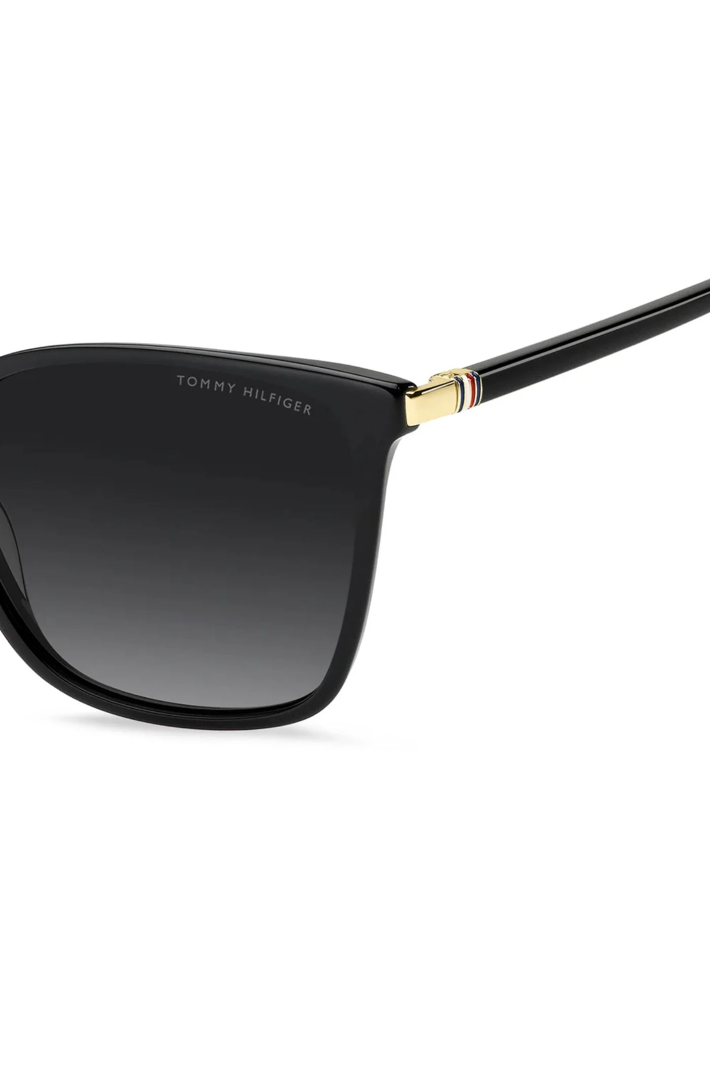 Cat Eye Black Frame - Grey Lens - Image 3
