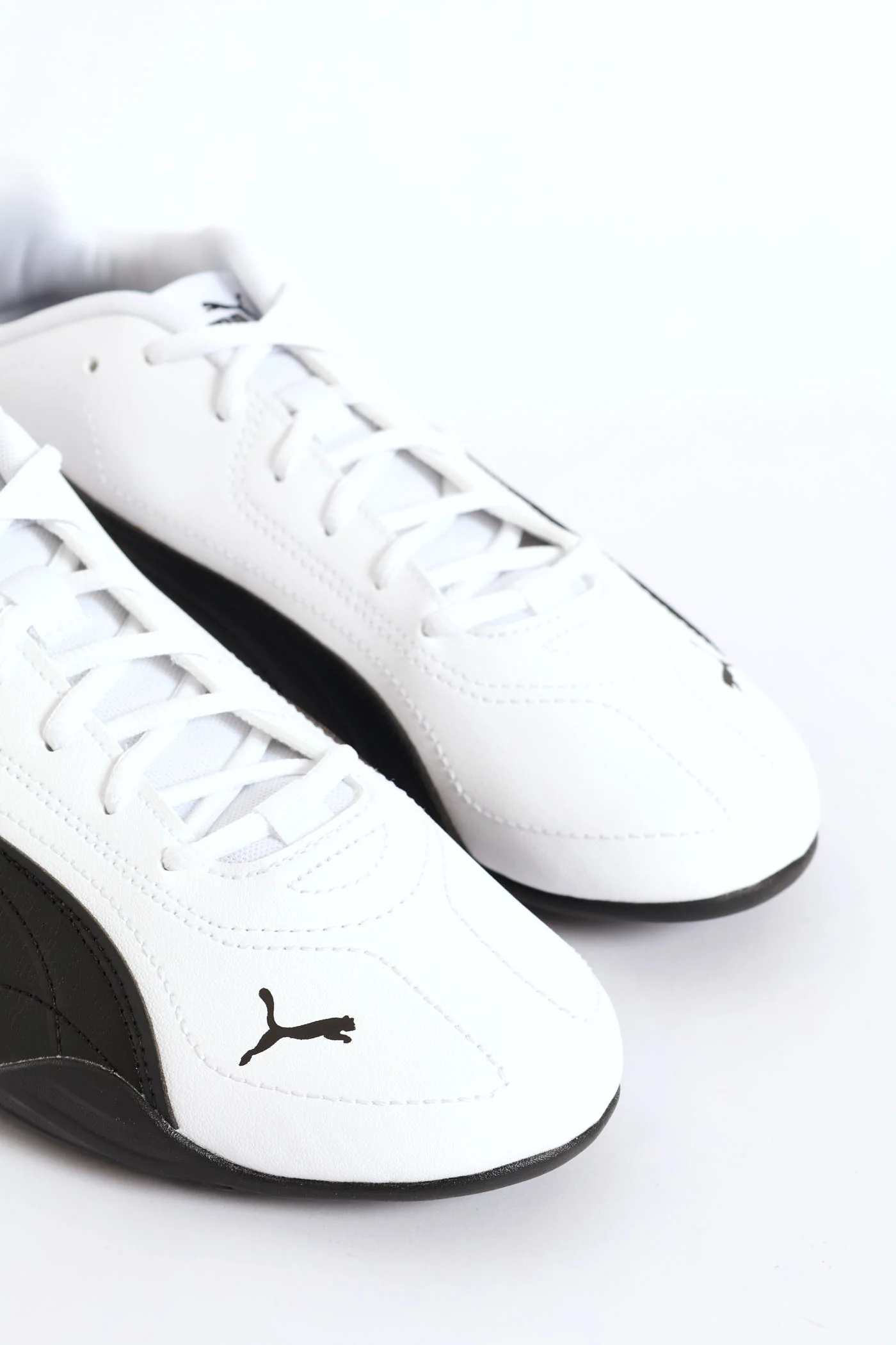 Catch Motor Sport Sneaker - White/Black - Image 6