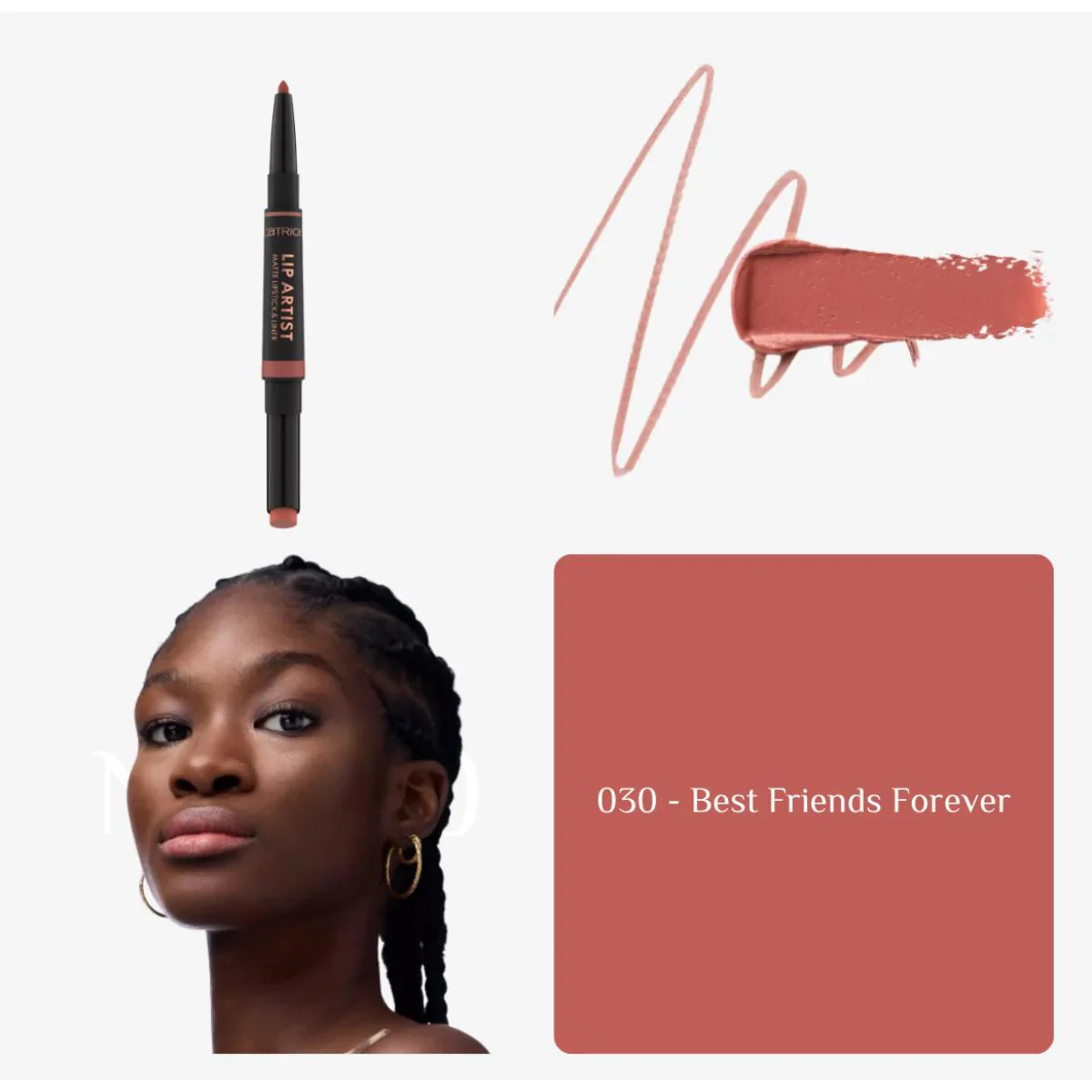 Lip Artist Matte Lipstick & Liner - Image 11
