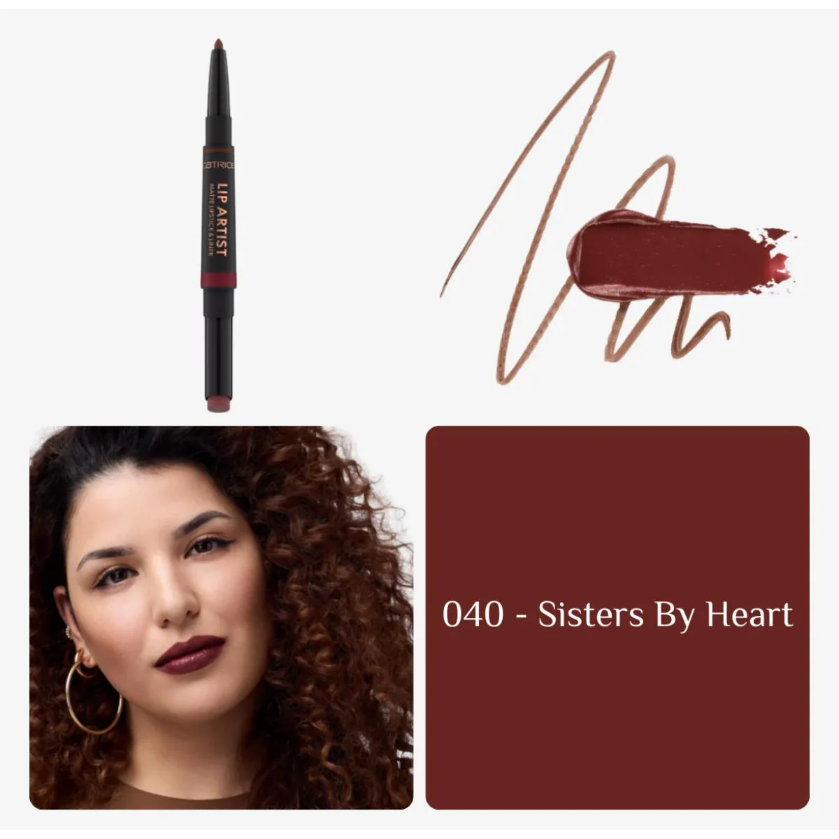 Lip Artist Matte Lipstick & Liner - Image 15