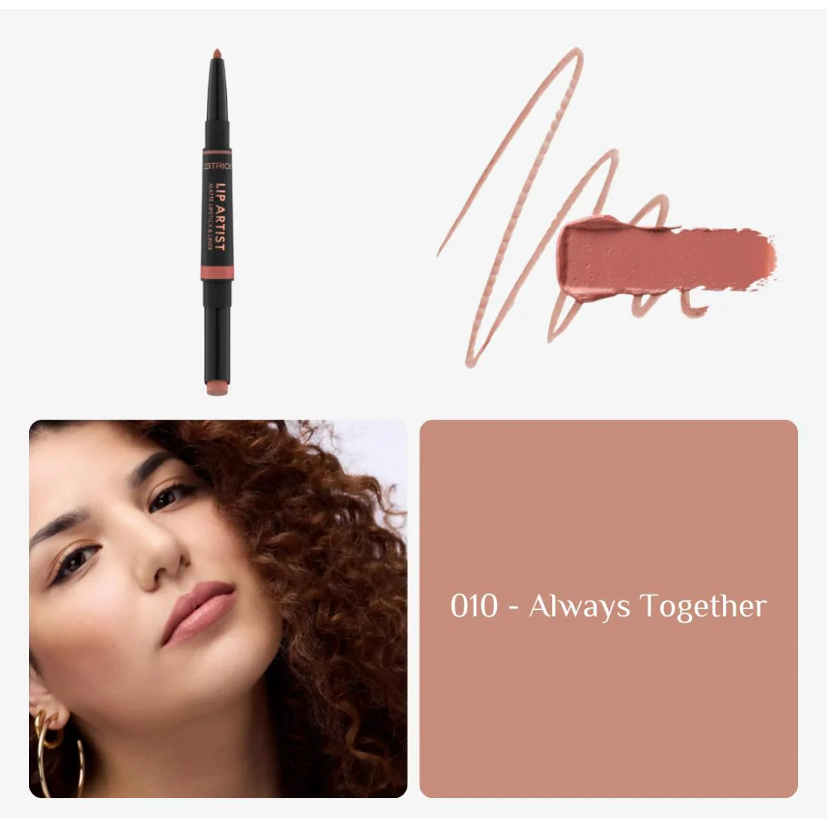 Lip Artist Matte Lipstick & Liner - Image 3