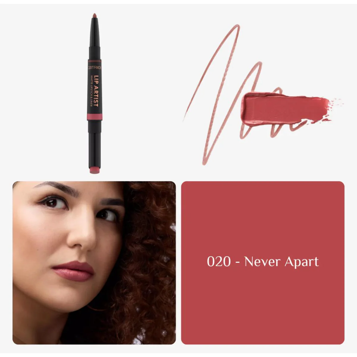 Lip Artist Matte Lipstick & Liner - Image 7