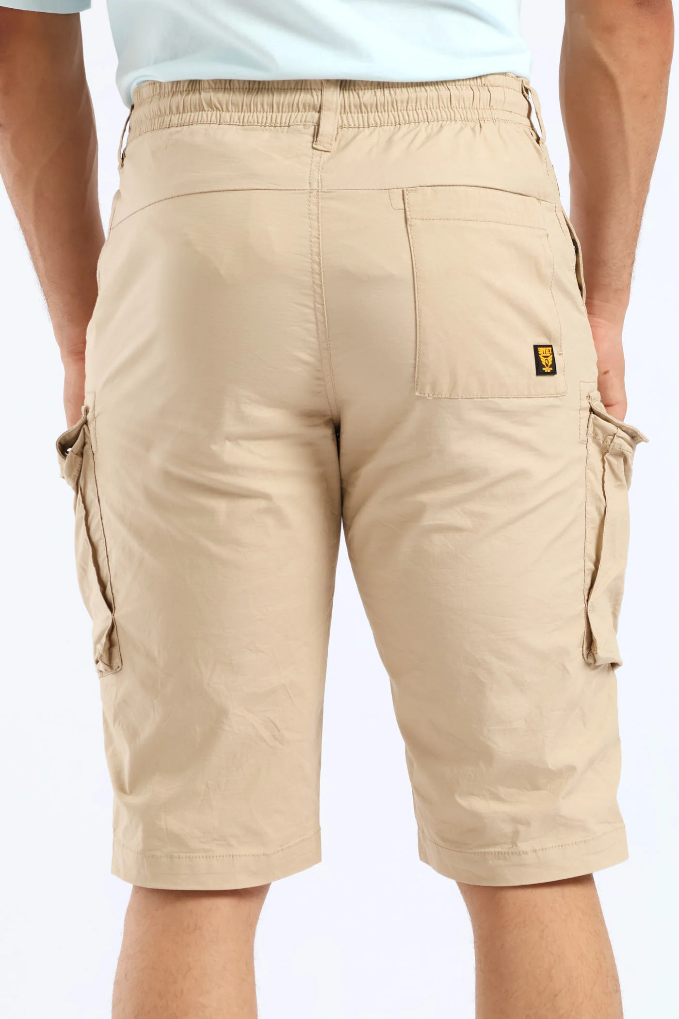 Caution Shorts - Stone - Image 3