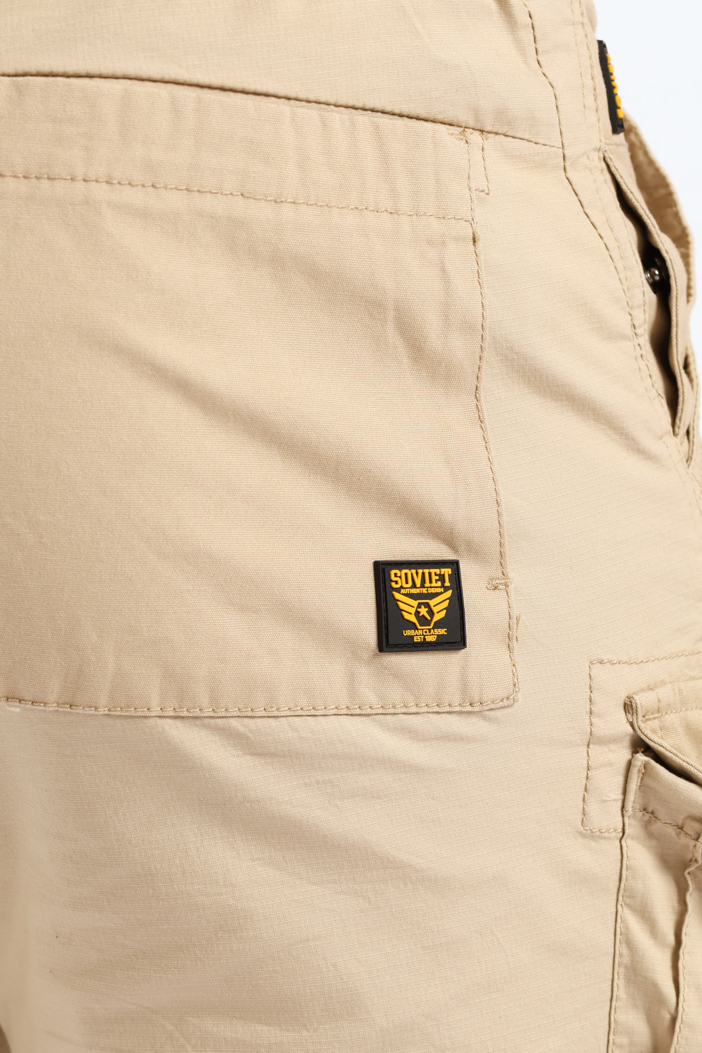 Caution Shorts - Stone - Image 4