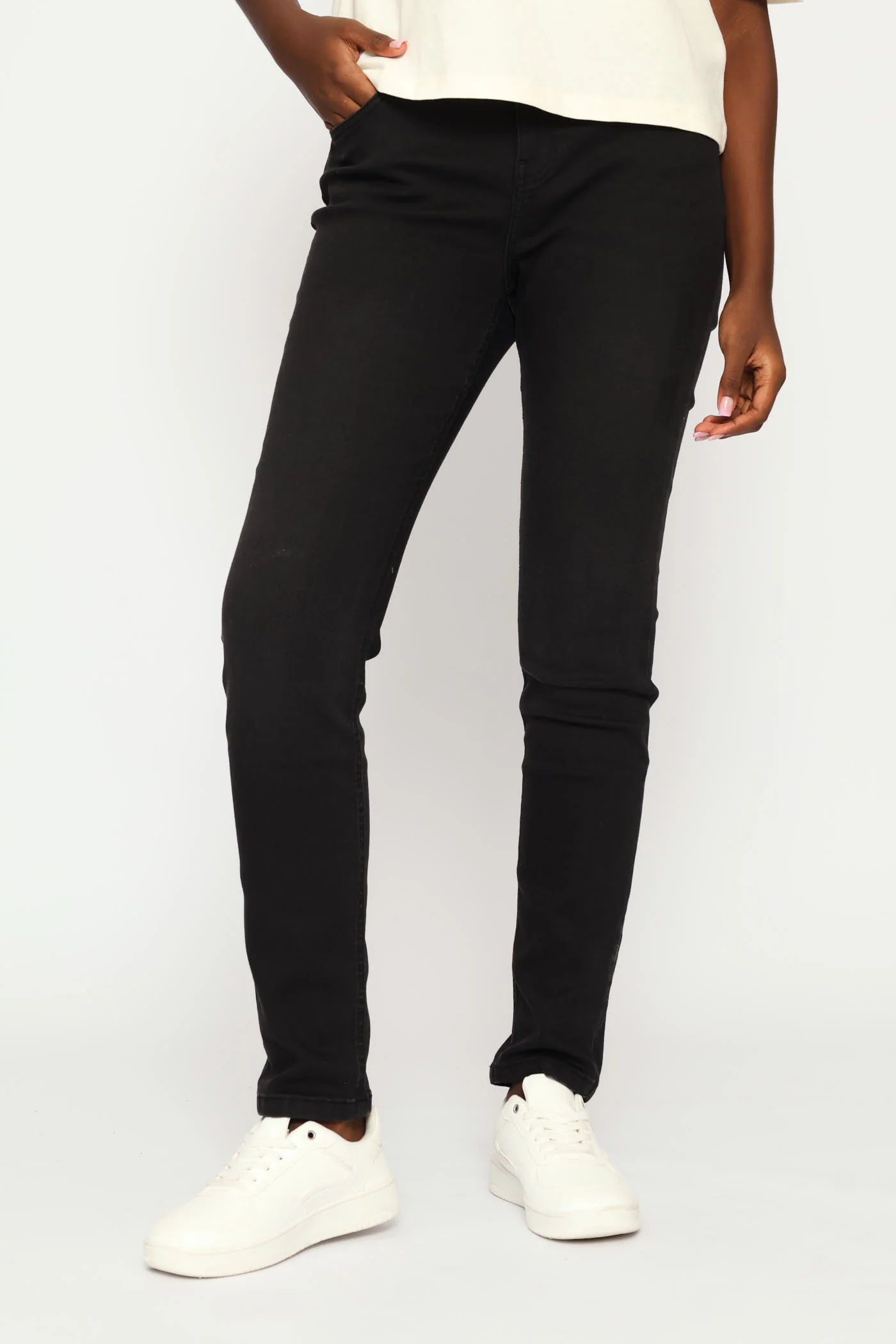 Cb2 Novak Power Skinny Denim - Charcoal - Image 2