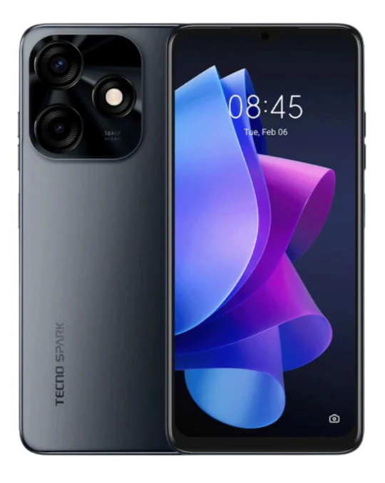 Spark 10C 128GB Dual Sim Black Cellphone - Image 2