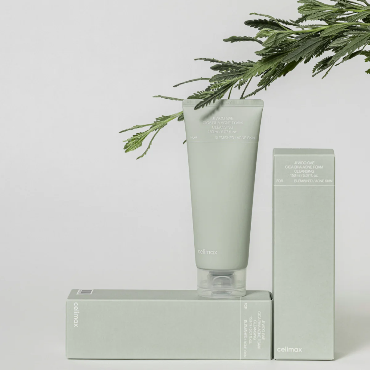 Ji Woo Gae Cica Bha Acne Foam Cleanser - Image 3