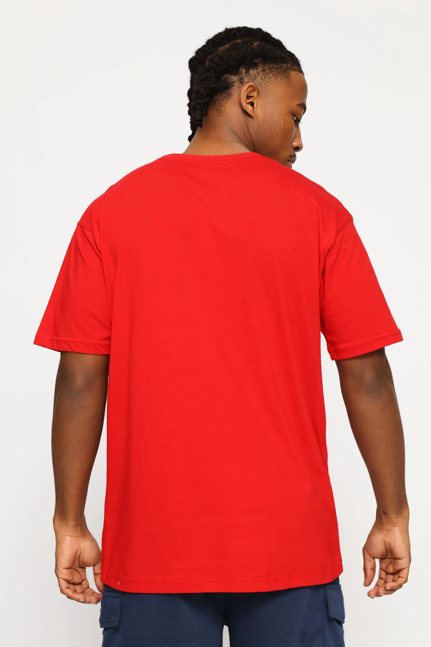 Centre Logo Tee - Red - Image 5