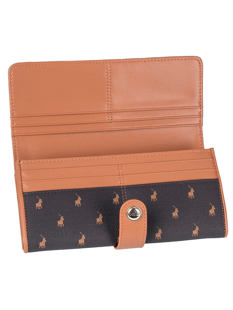 Chalbi Clutch Purse - Brown - Image 3
