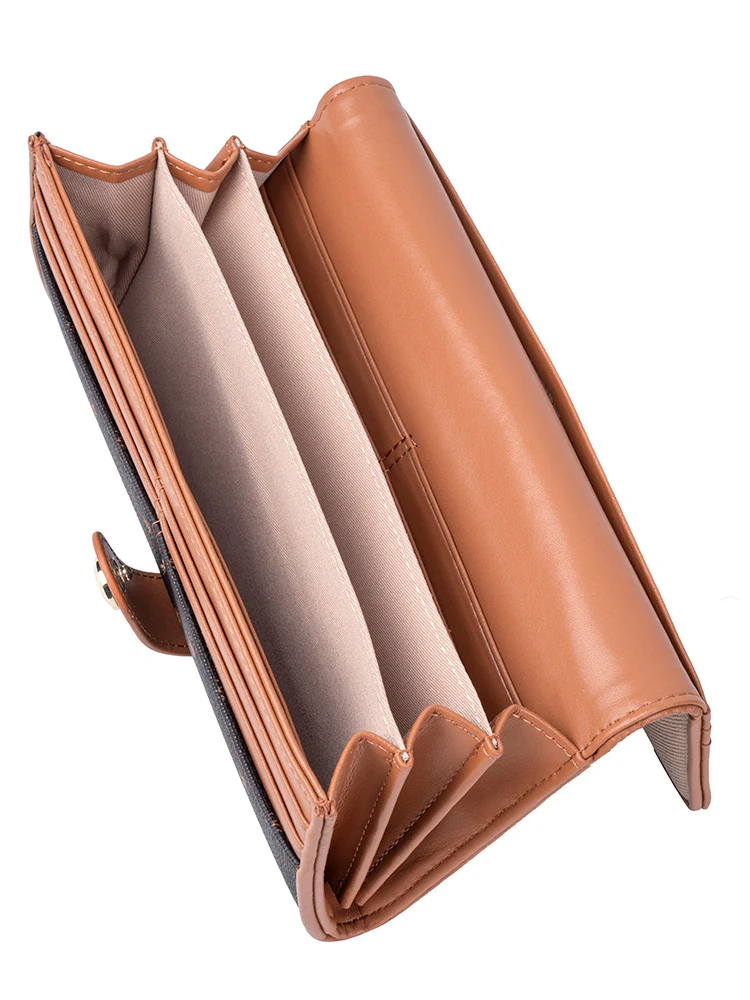 Chalbi Clutch Purse - Brown - Image 4