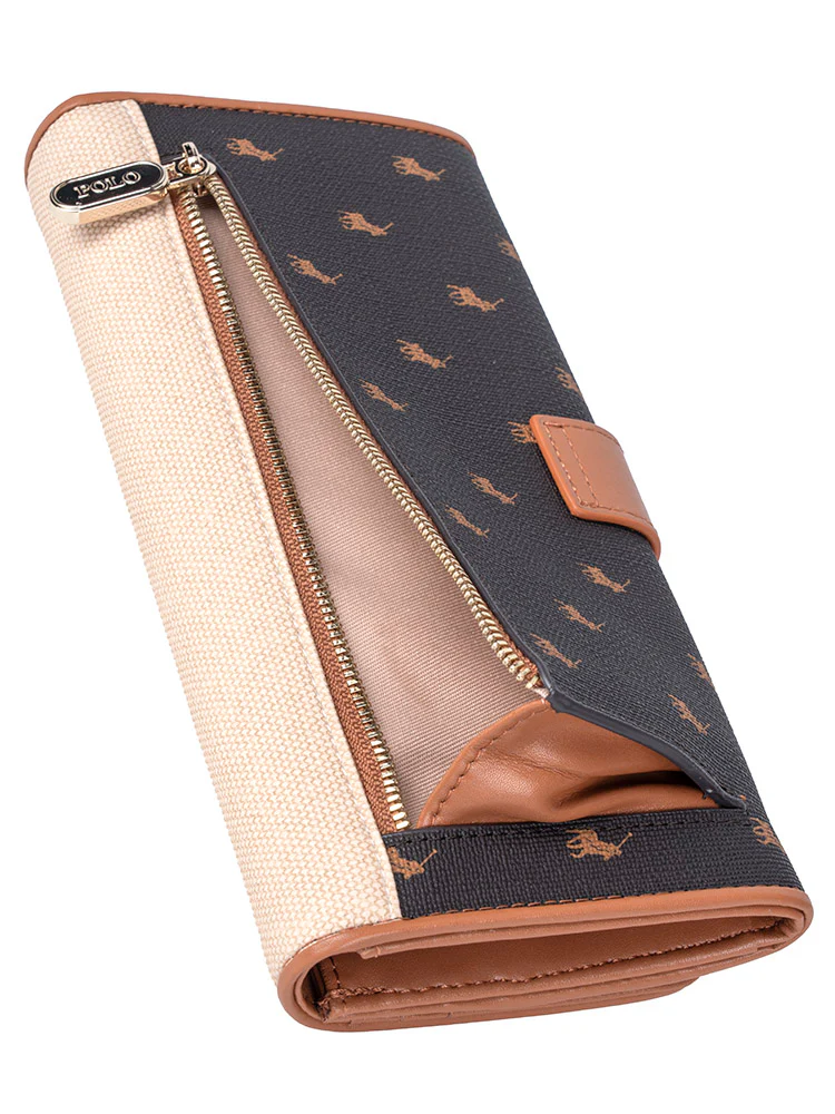 Chalbi Clutch Purse - Brown - Image 5