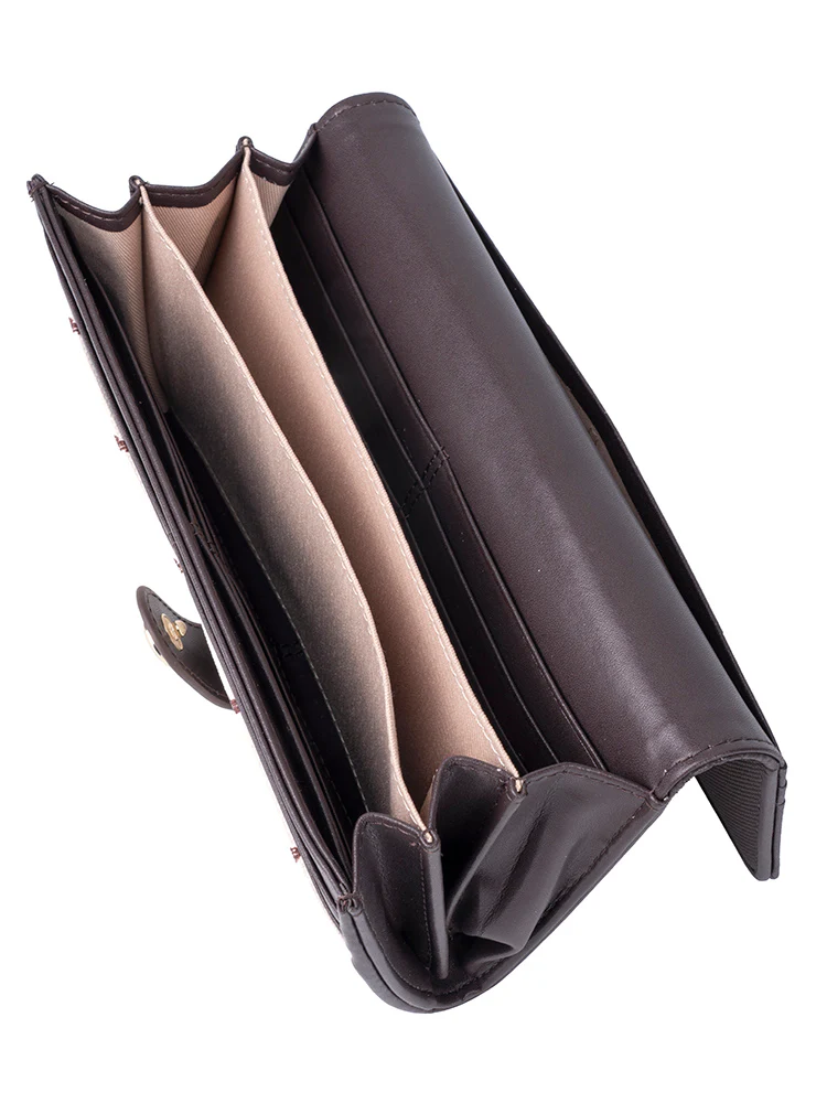 Chalbi Clutch Purse - Cream - Image 4
