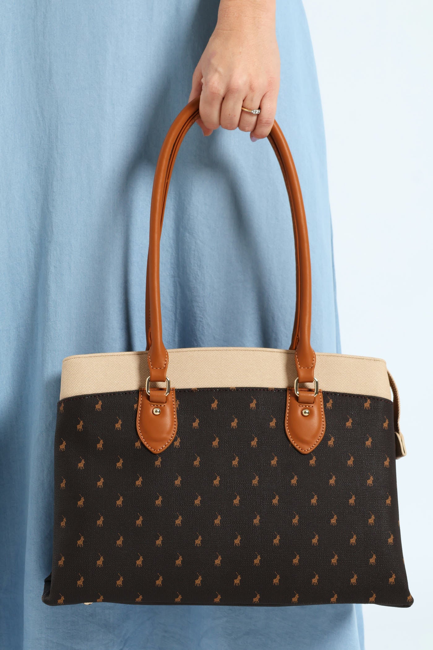 Chalbi Tote Bag - Brown - Image 4