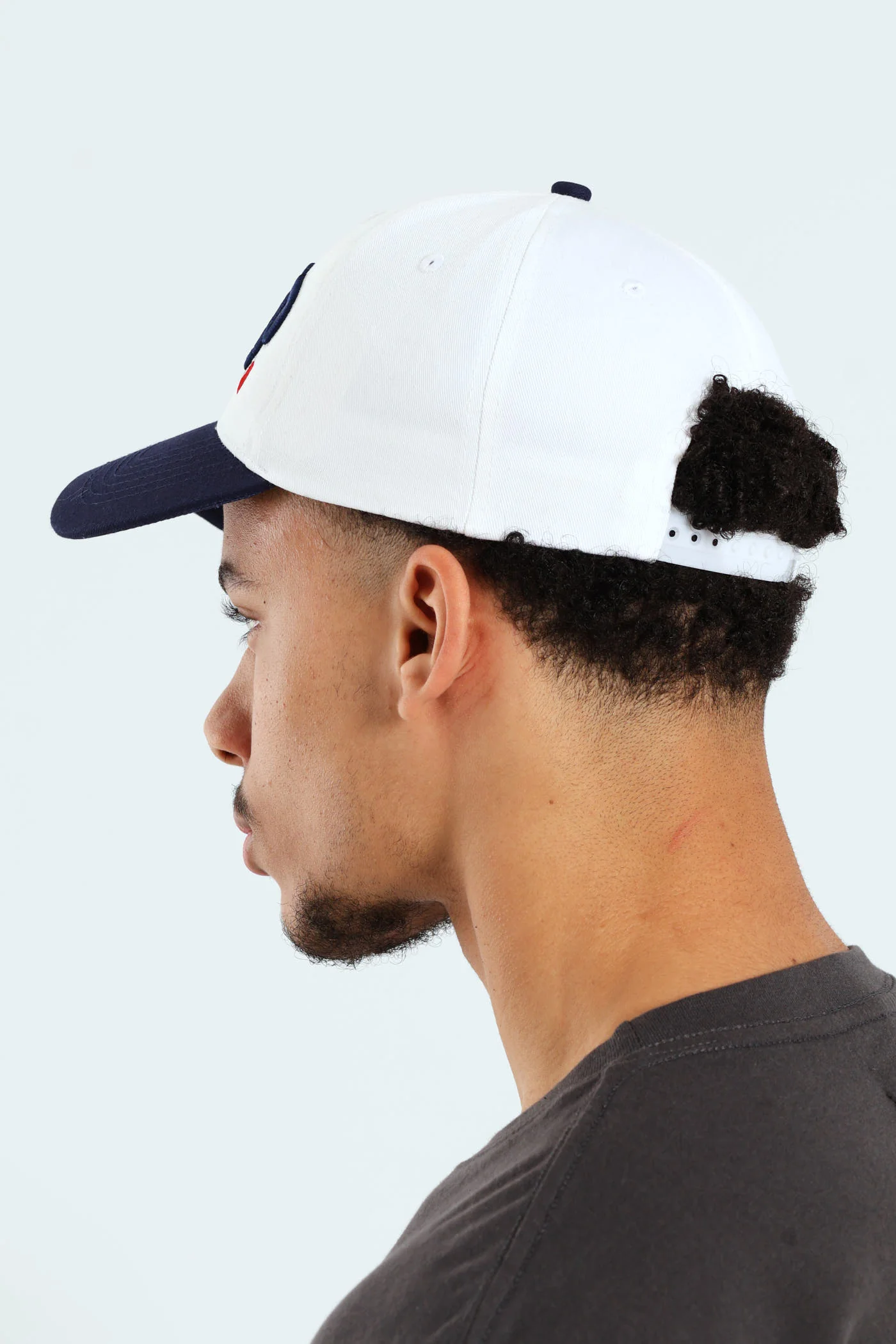 Champ Embroidered Cap - White - Image 3