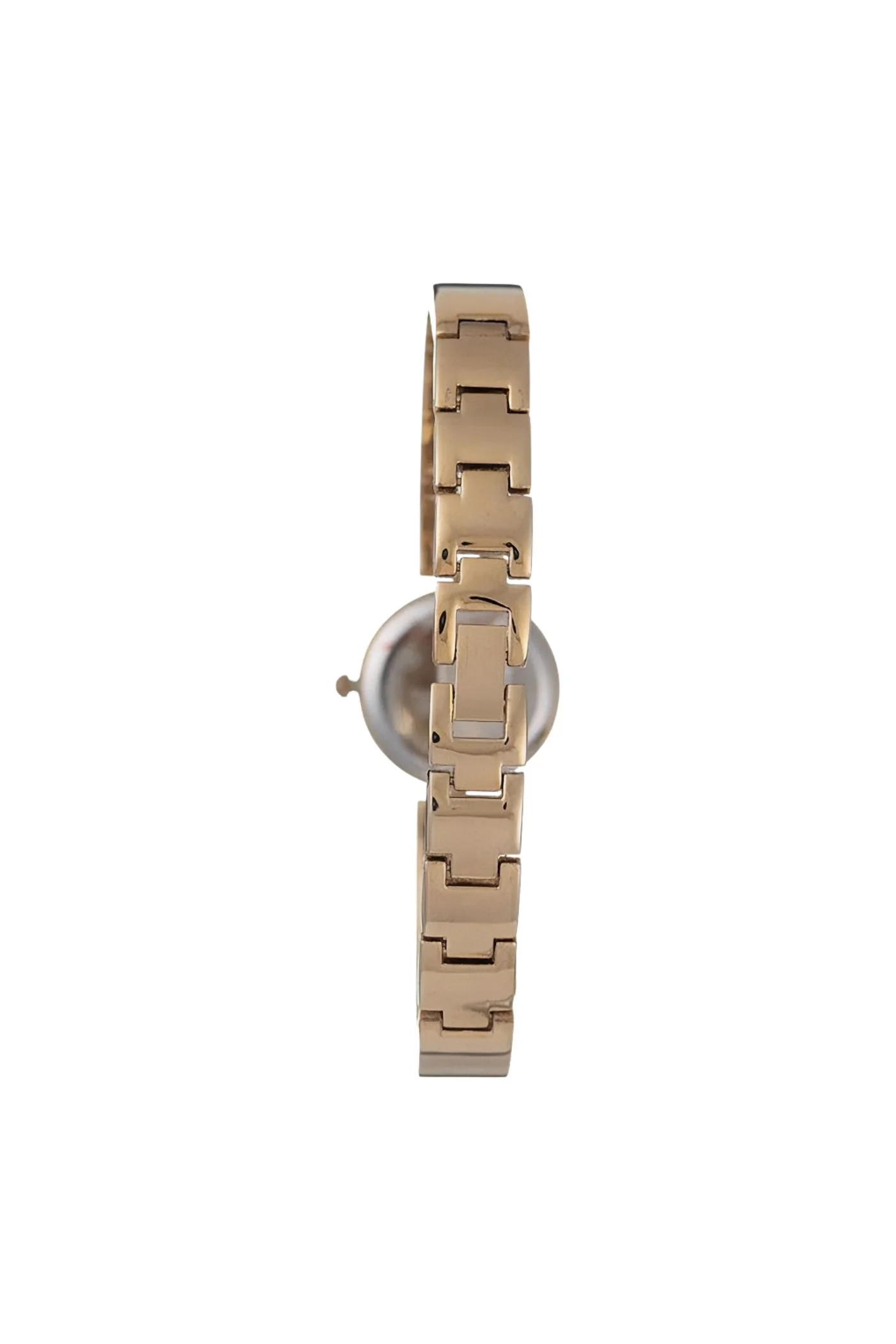 Champagne Dial Solid Bangle Watch - Gold - Image 2