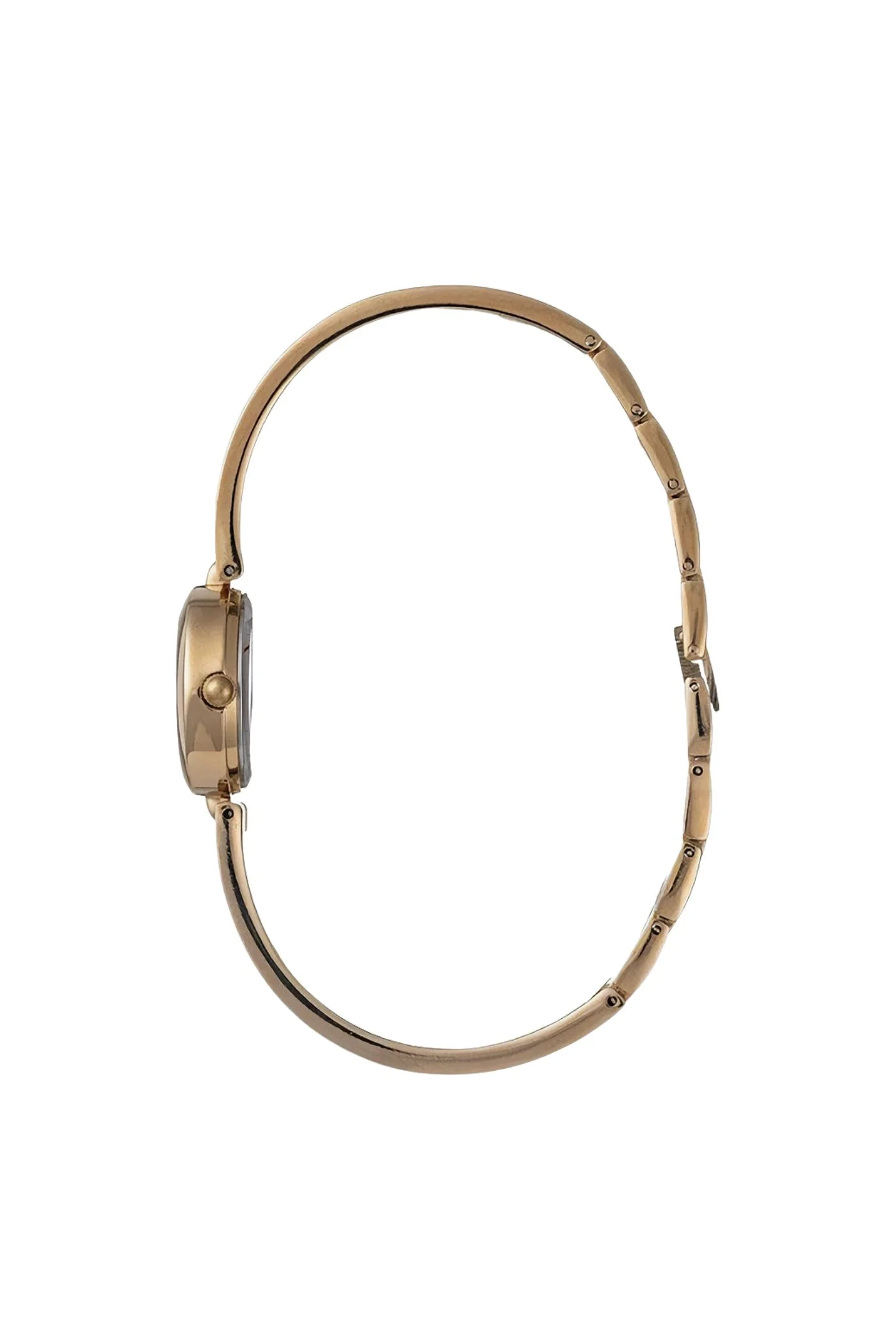 Champagne Dial Solid Bangle Watch - Gold - Image 3