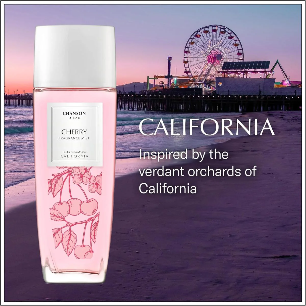Chanson D'Eau Cherry Body Mist - Image 3