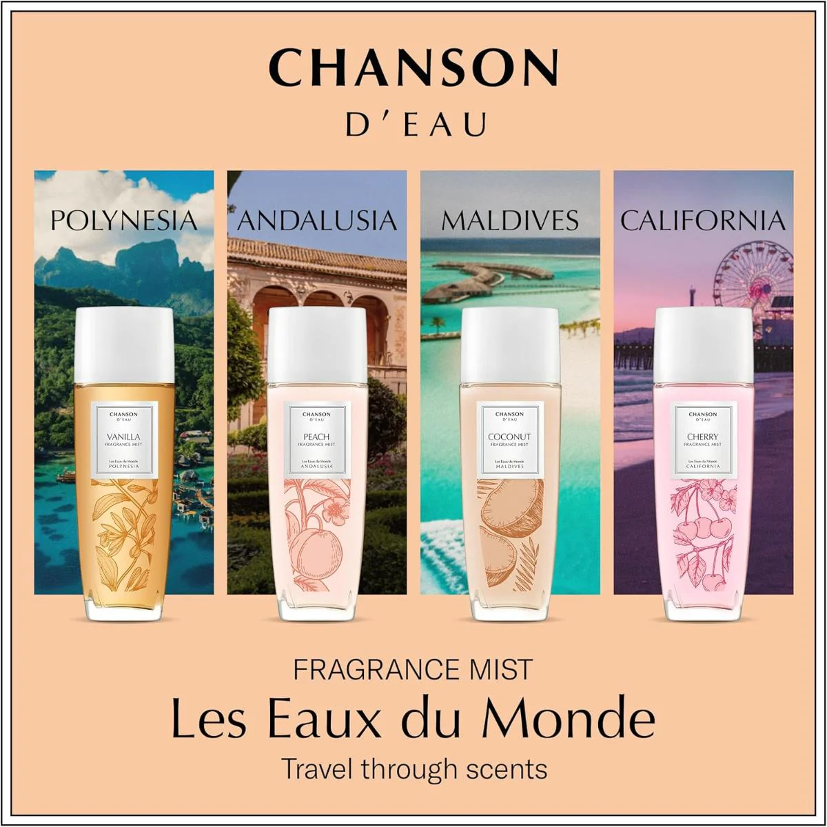 Chanson D'Eau Cherry Body Mist - Image 6
