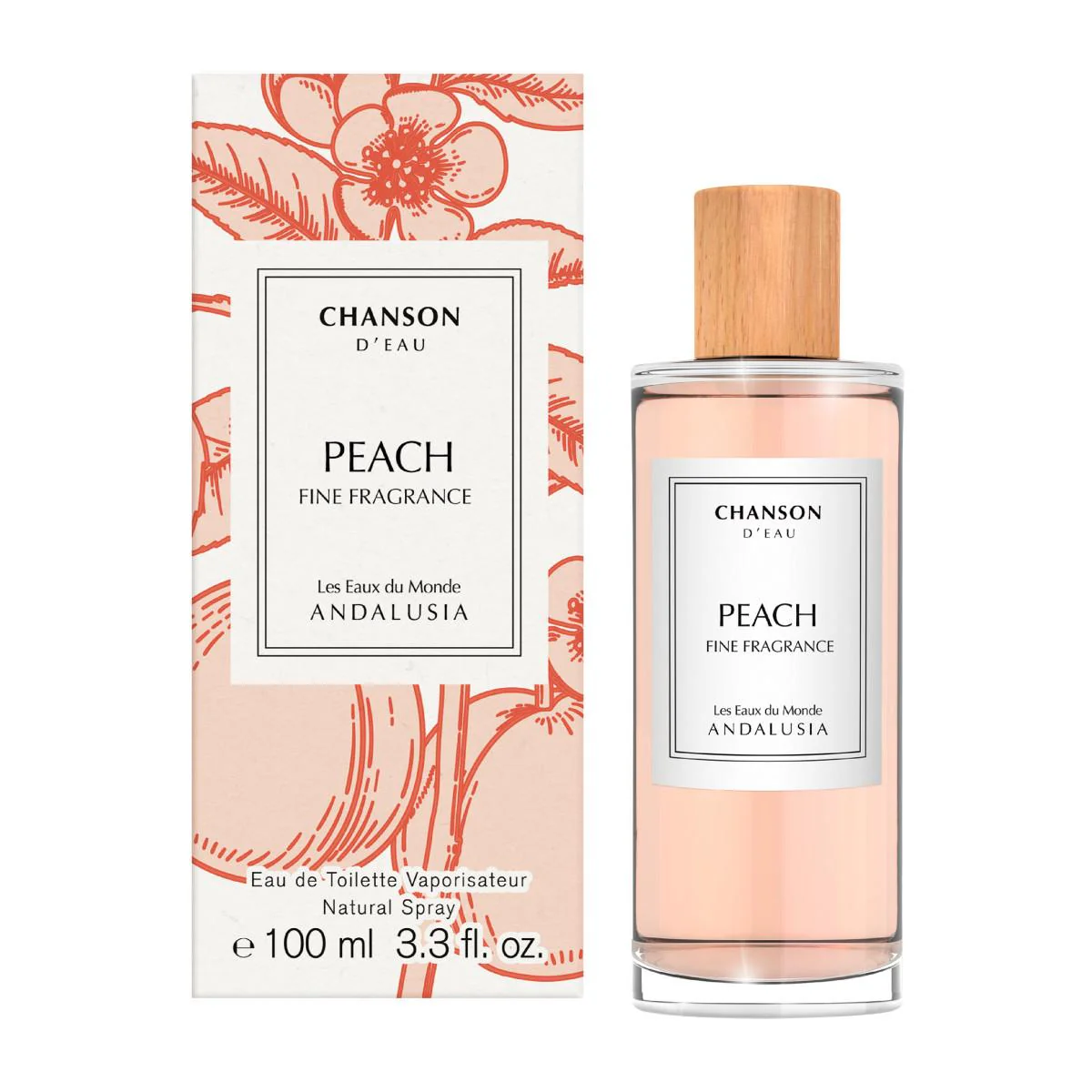 Les Eaux du Monde Peach Eau de Toilette for Women - Image 2