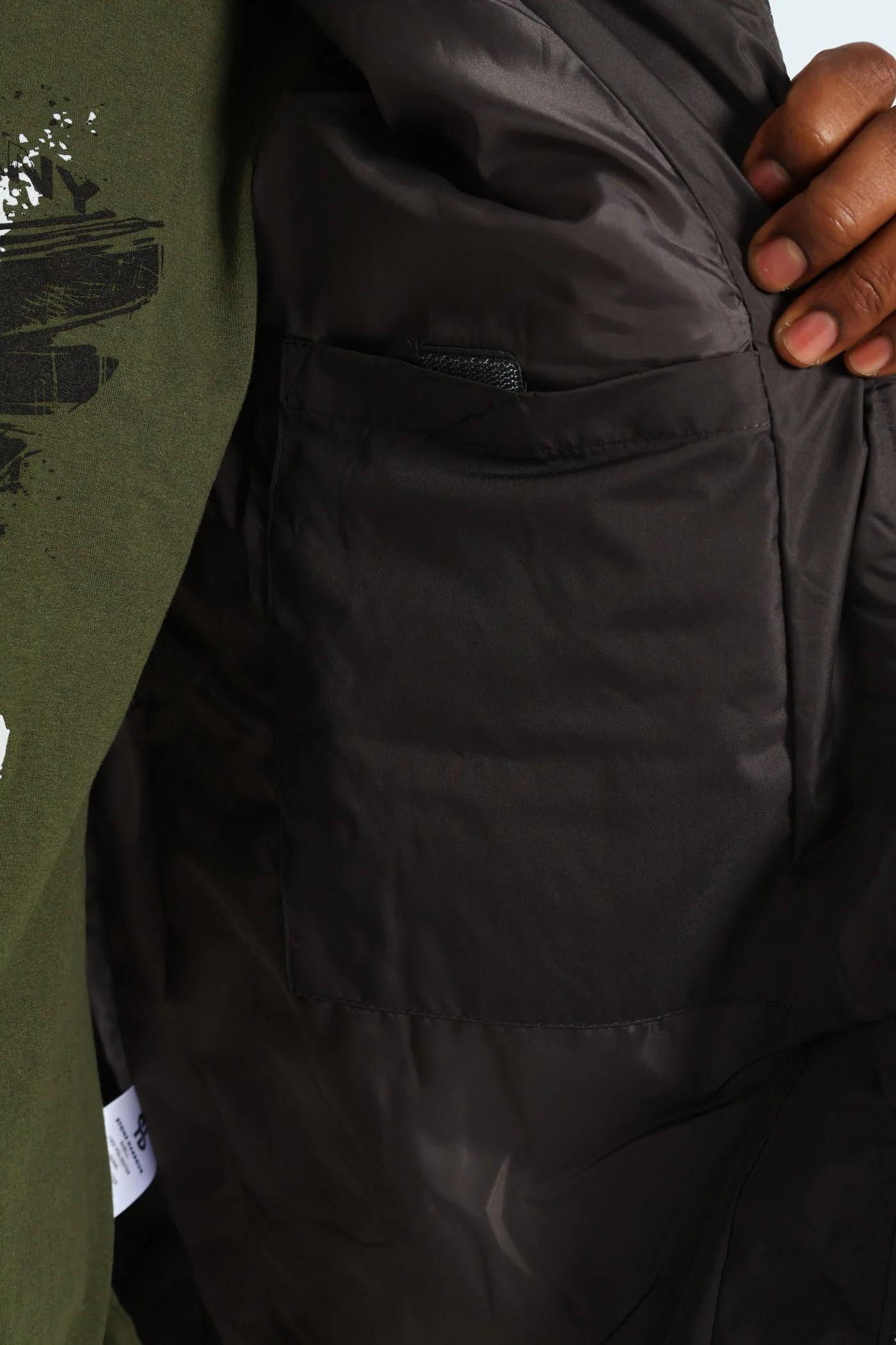 Charcoal Quilted Utility Jacket - Charcoal - Image 5