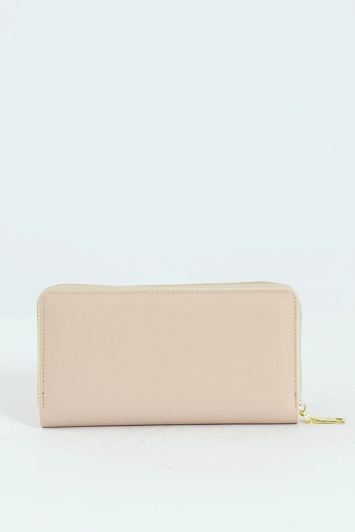 Charlotte Light Text Zip Around Purse - Cream - Image 3