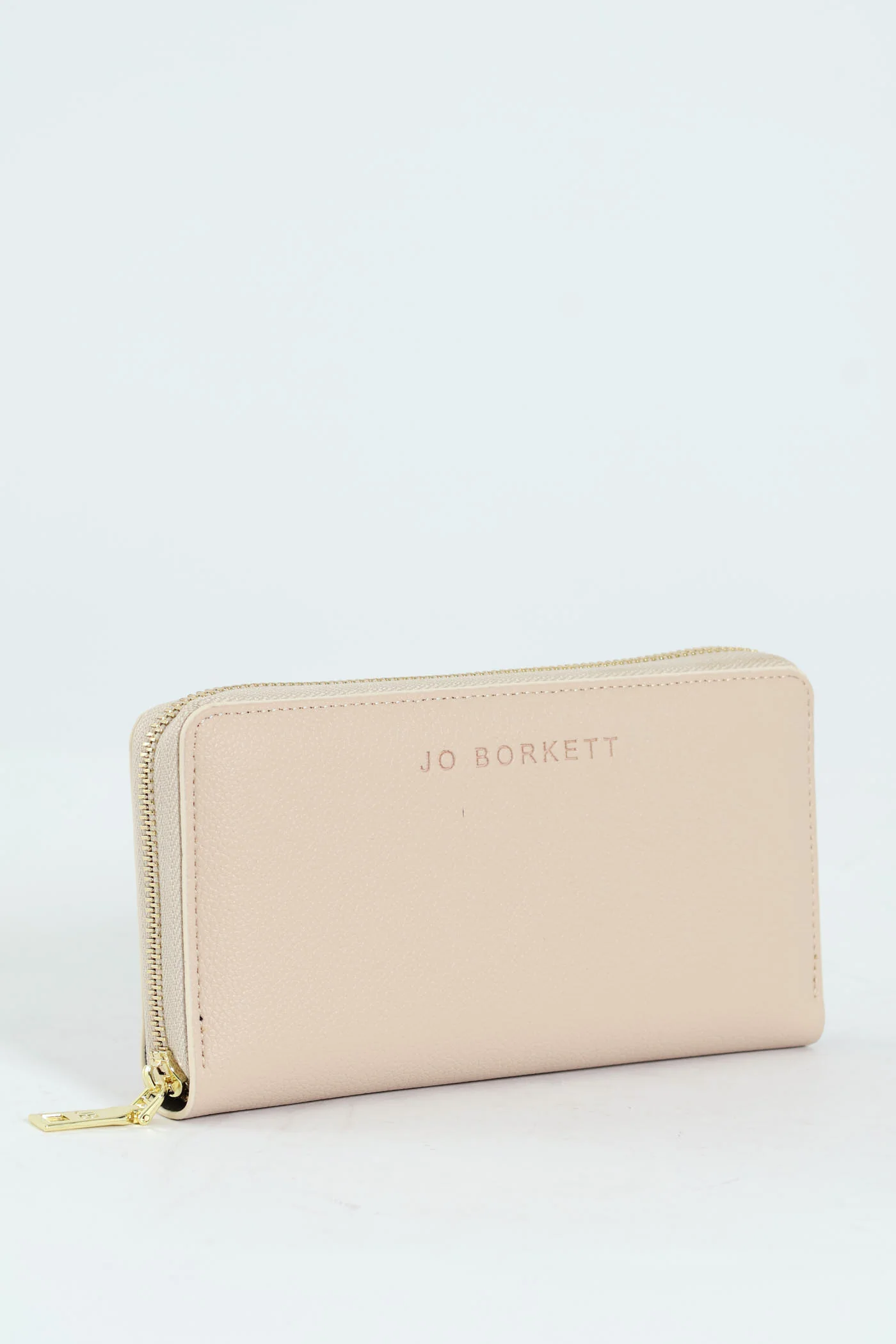 Charlotte Light Text Zip Around Purse - Cream - Image 4