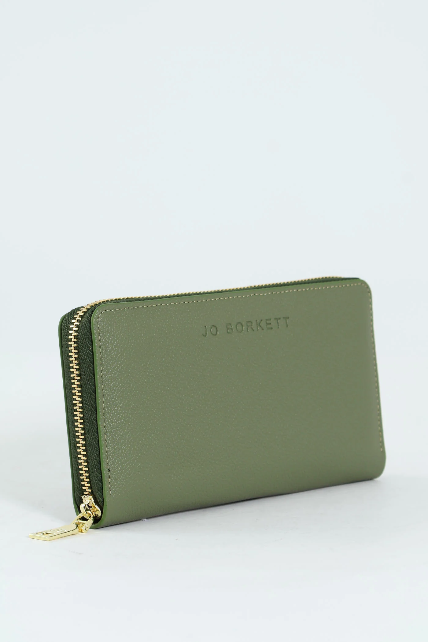 Charlotte Light Text Zip Around Purse - Light Green - Image 4