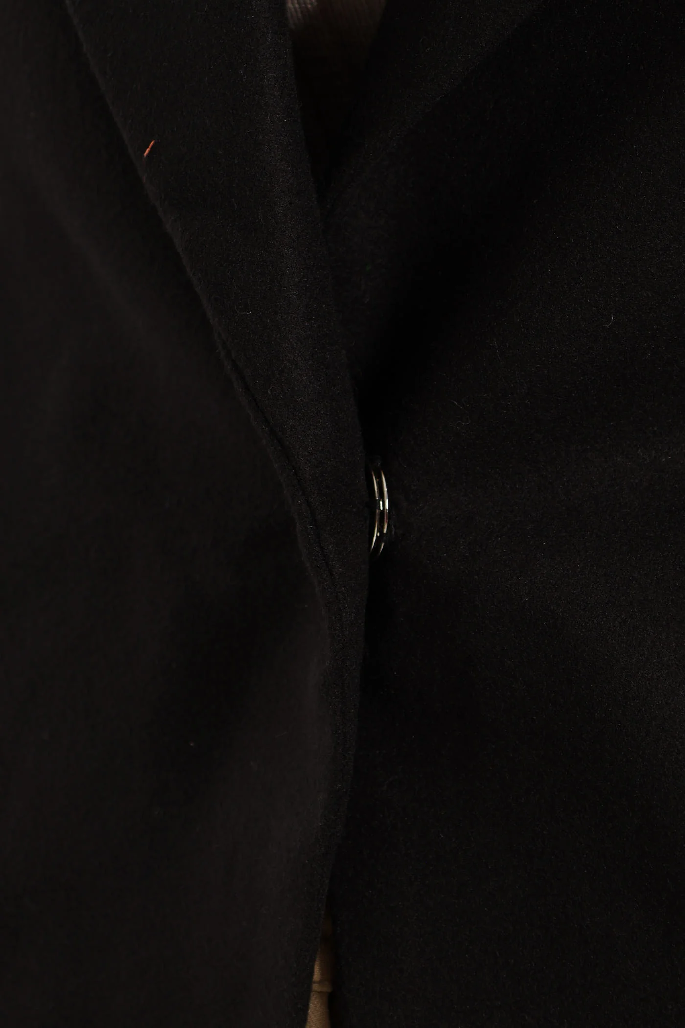 Charlotte Metal Trim Collar Coat - Black - Image 6