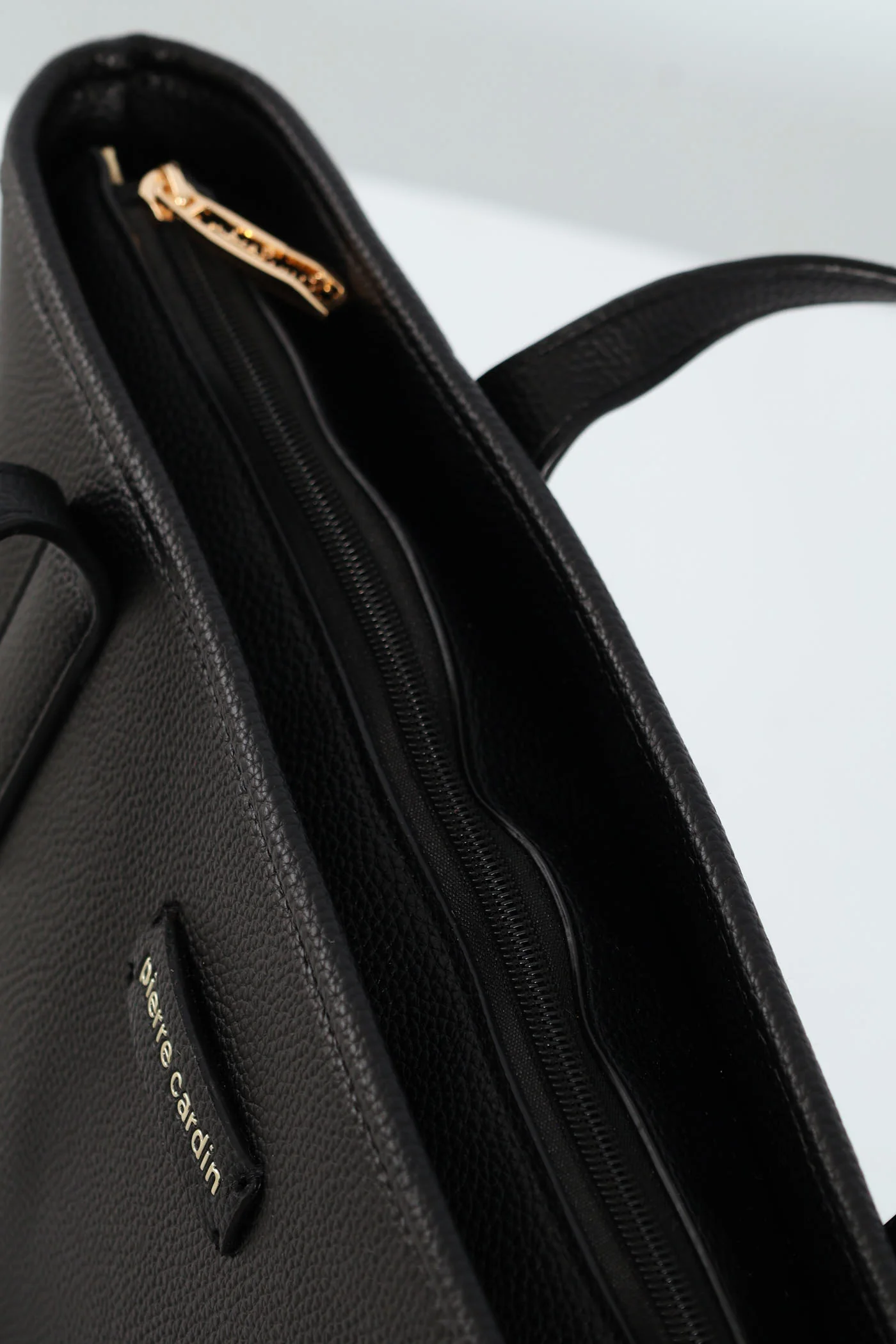 Charlotte Side Strap Tote Bag - Black - Image 5