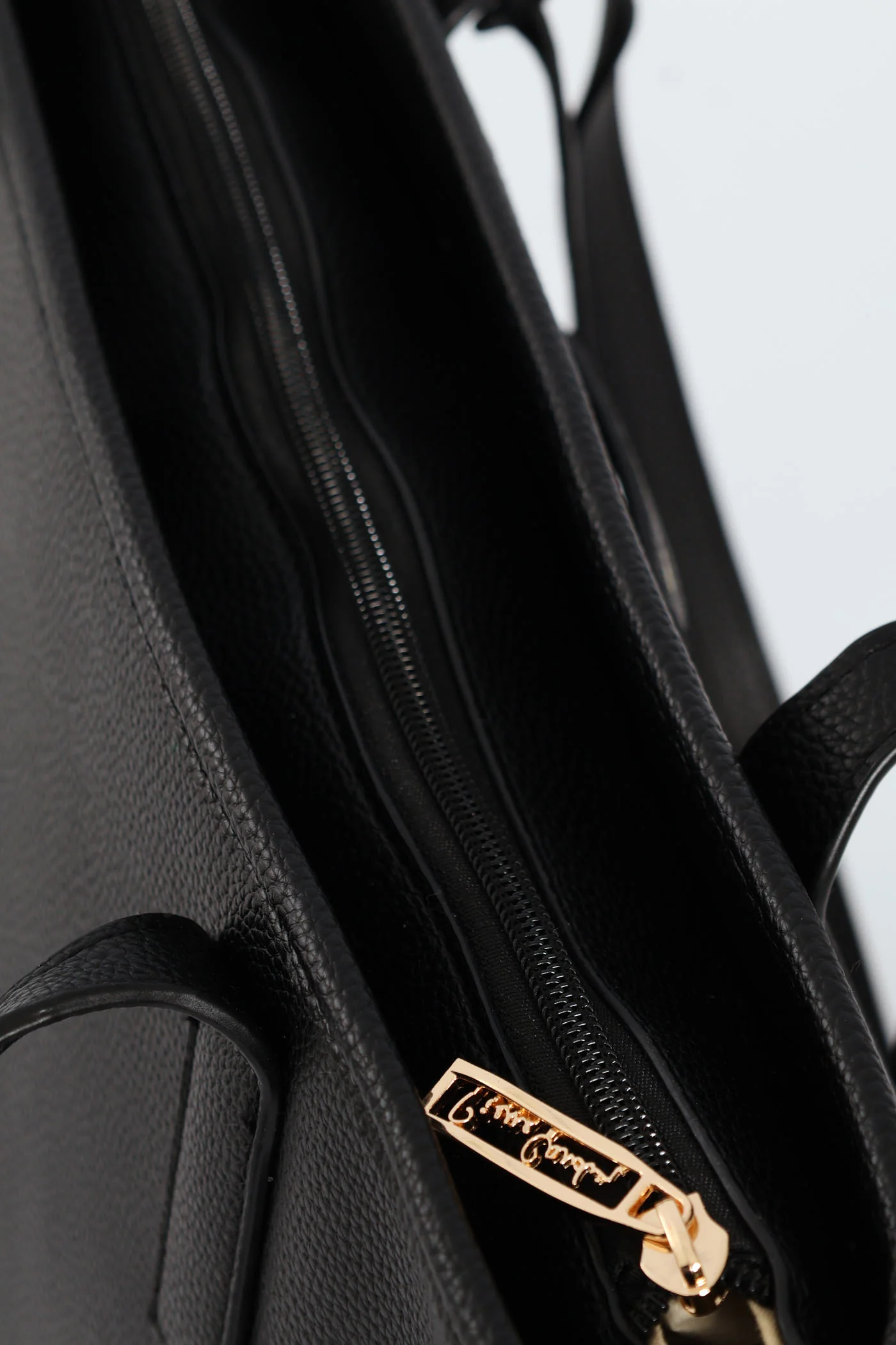 Charlotte Side Strap Tote Bag - Black - Image 6