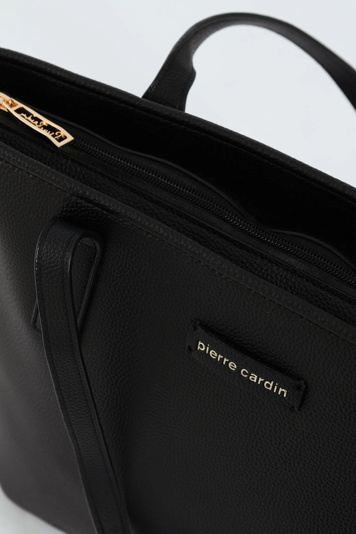Charlotte Side Strap Tote Bag - Black - Image 7
