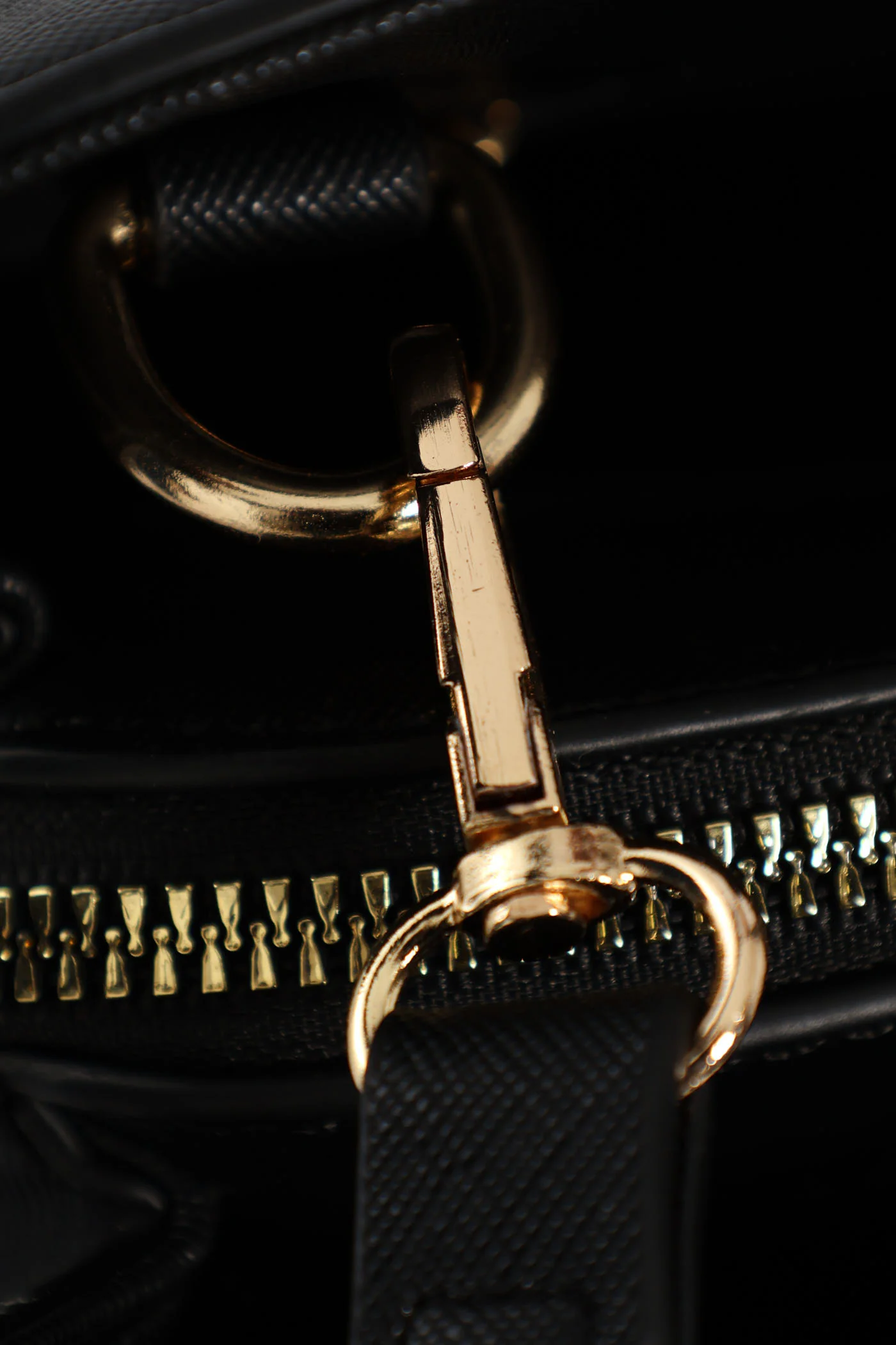 Charm Tote Bag - Black - Image 6