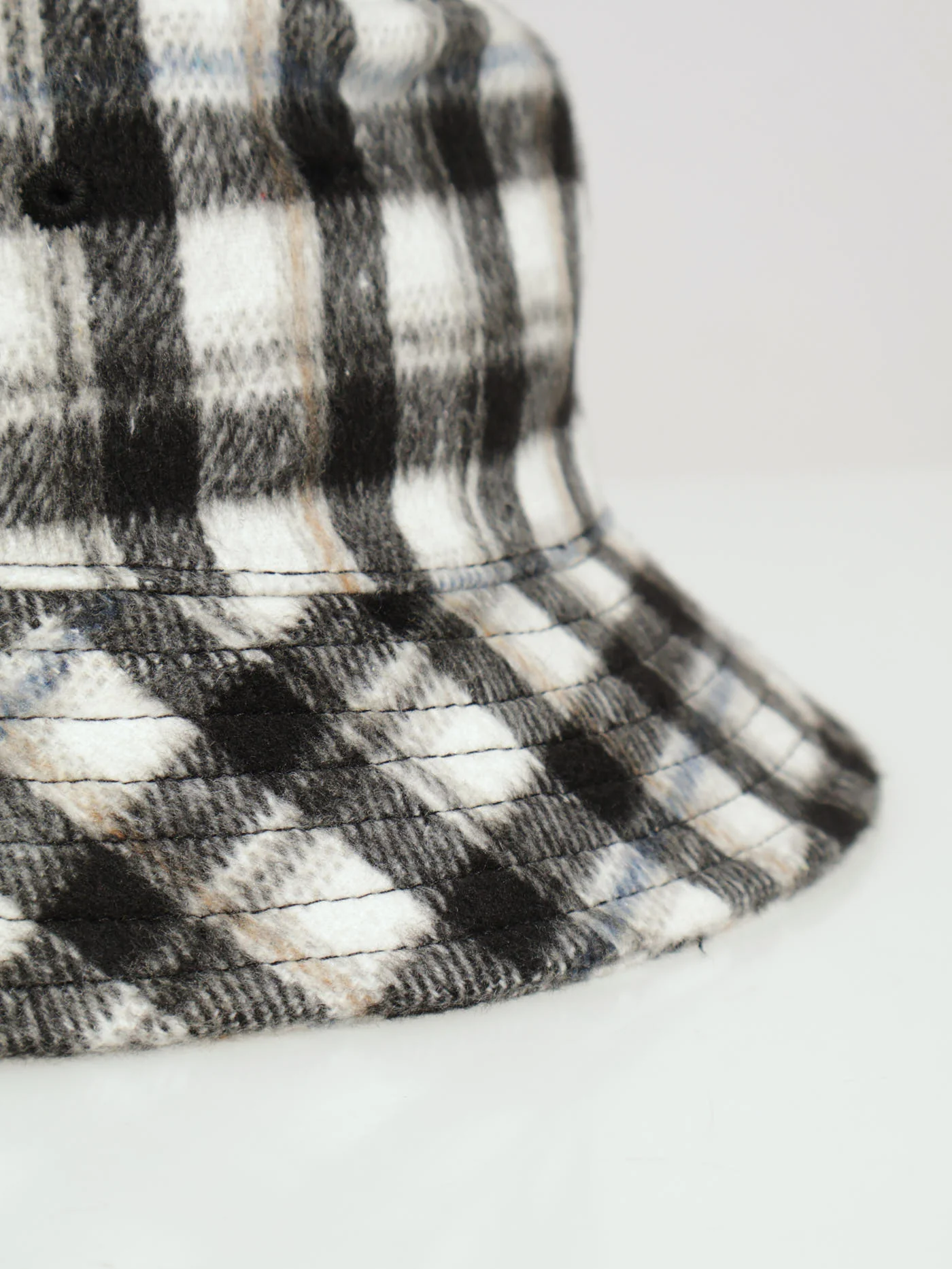 Check Print Bucket Hat - Multi - Image 3