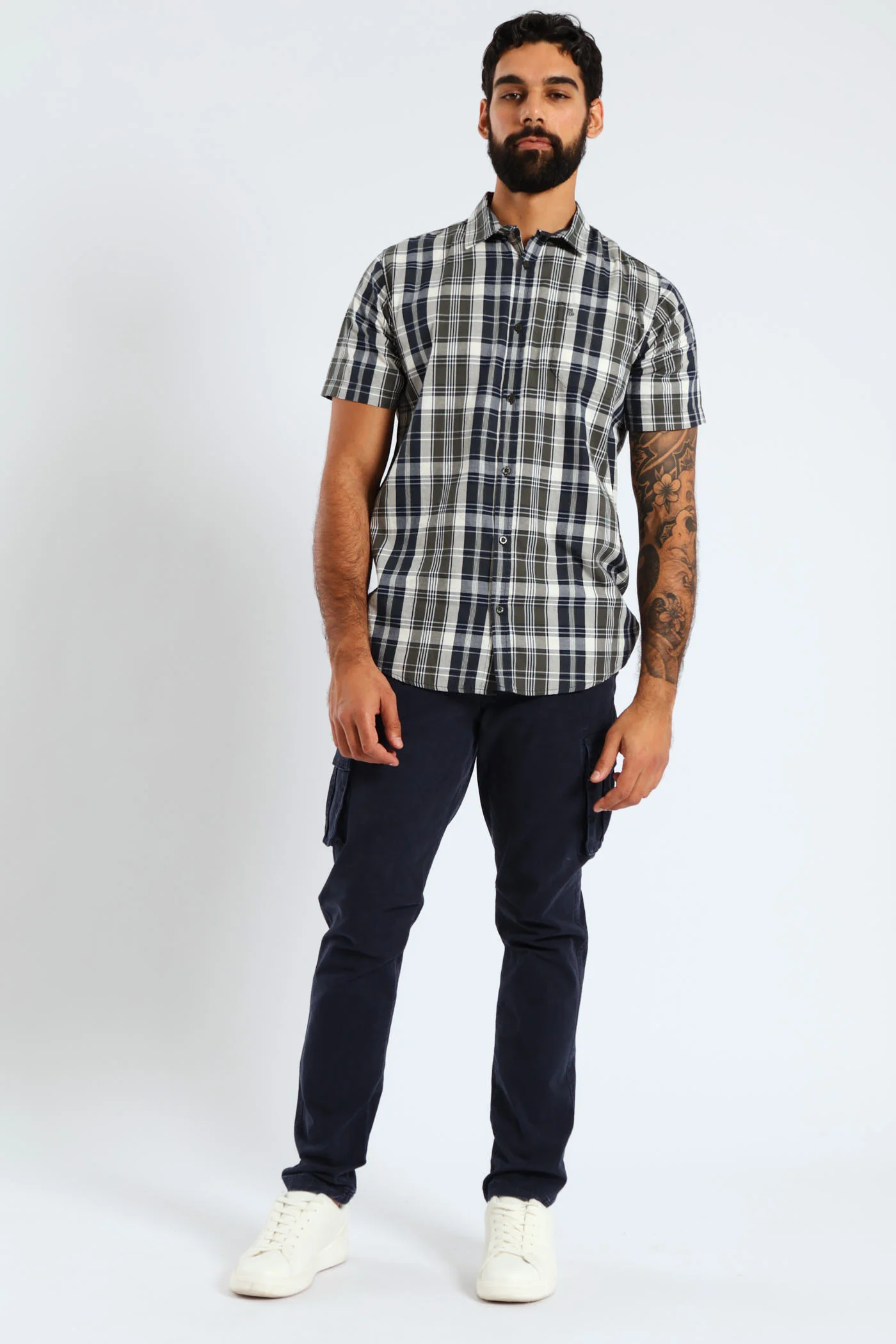 Check Shirt - Fatigue - Image 2