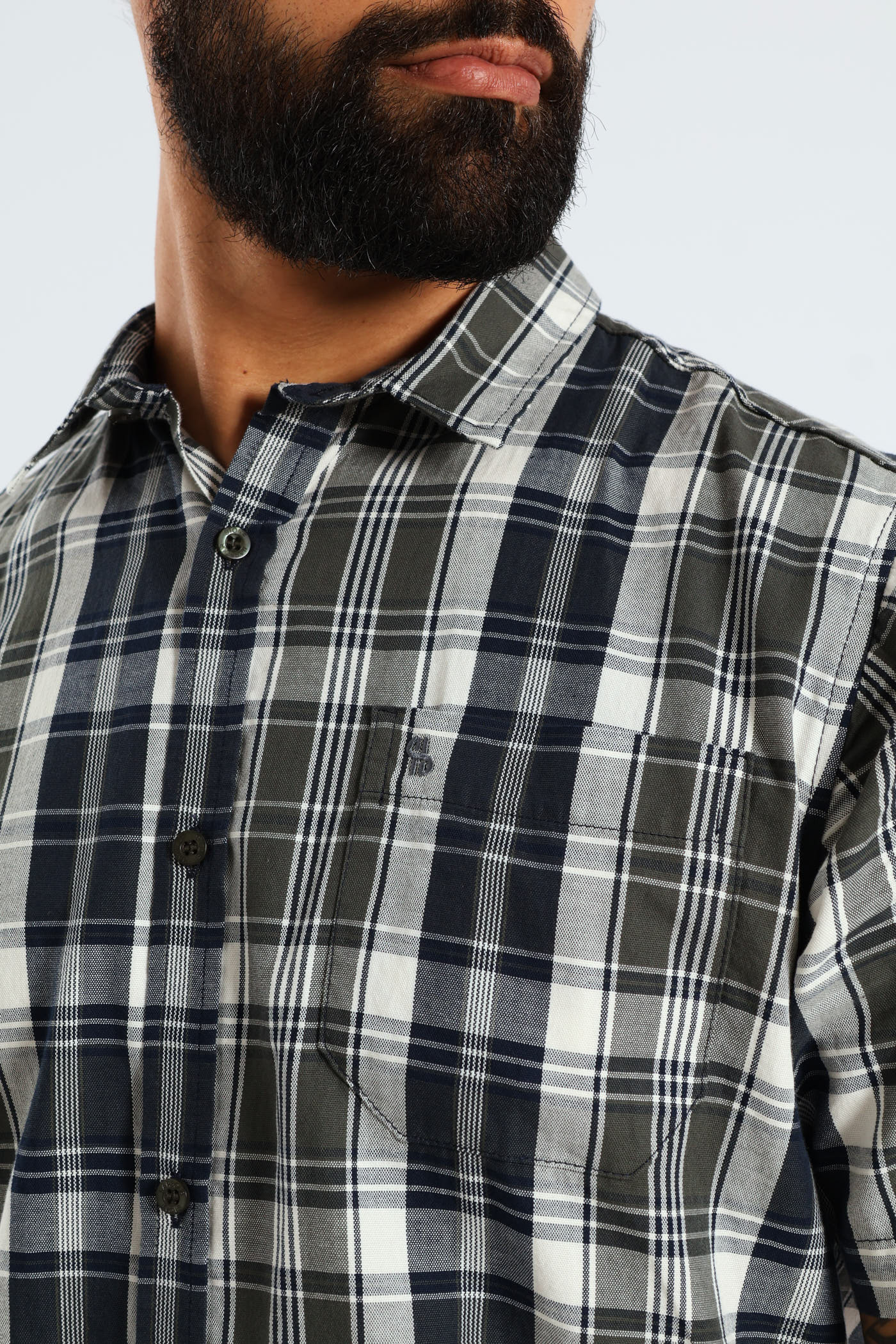 Check Shirt - Fatigue - Image 3
